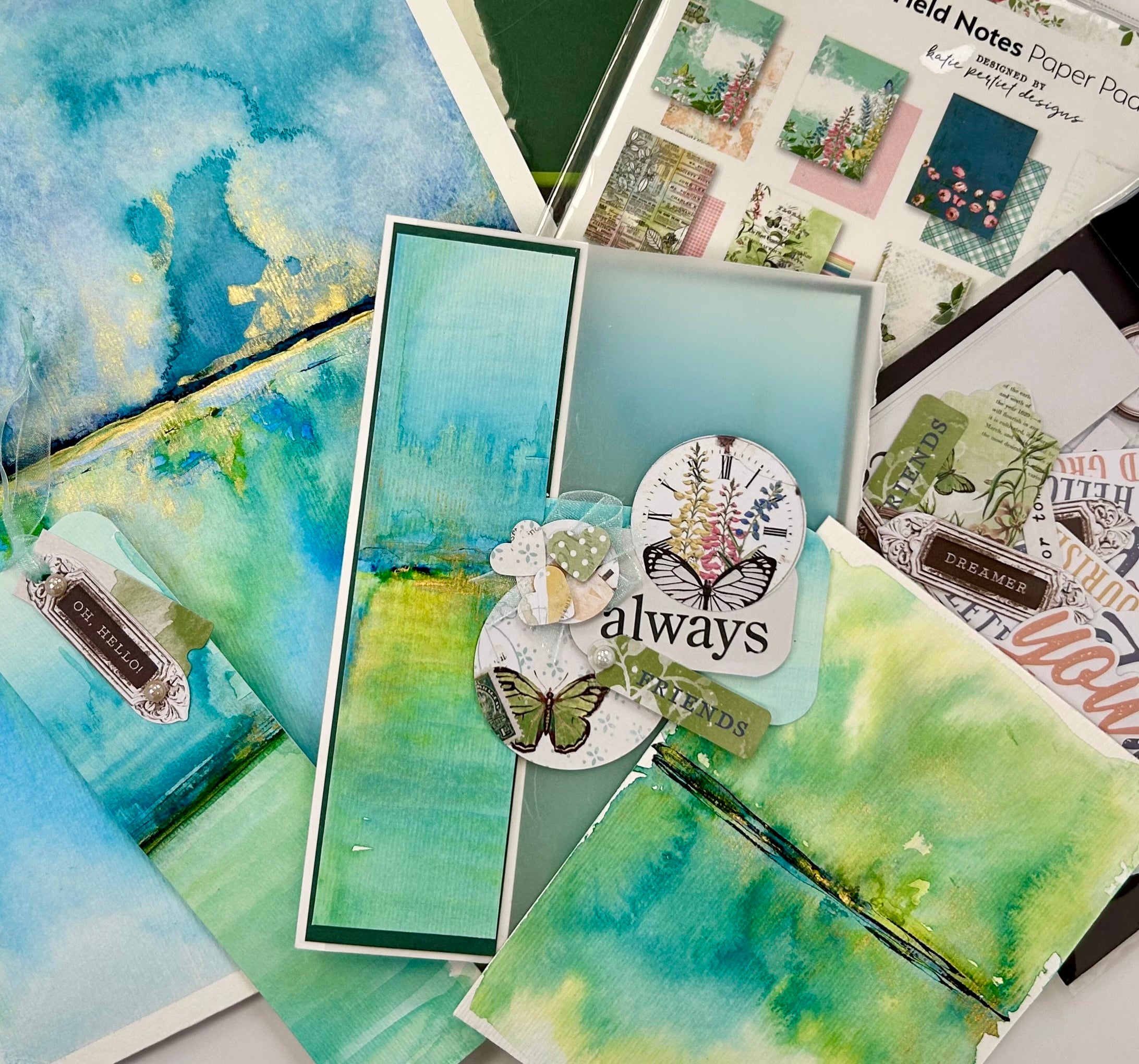 Watercolour Blooms Class