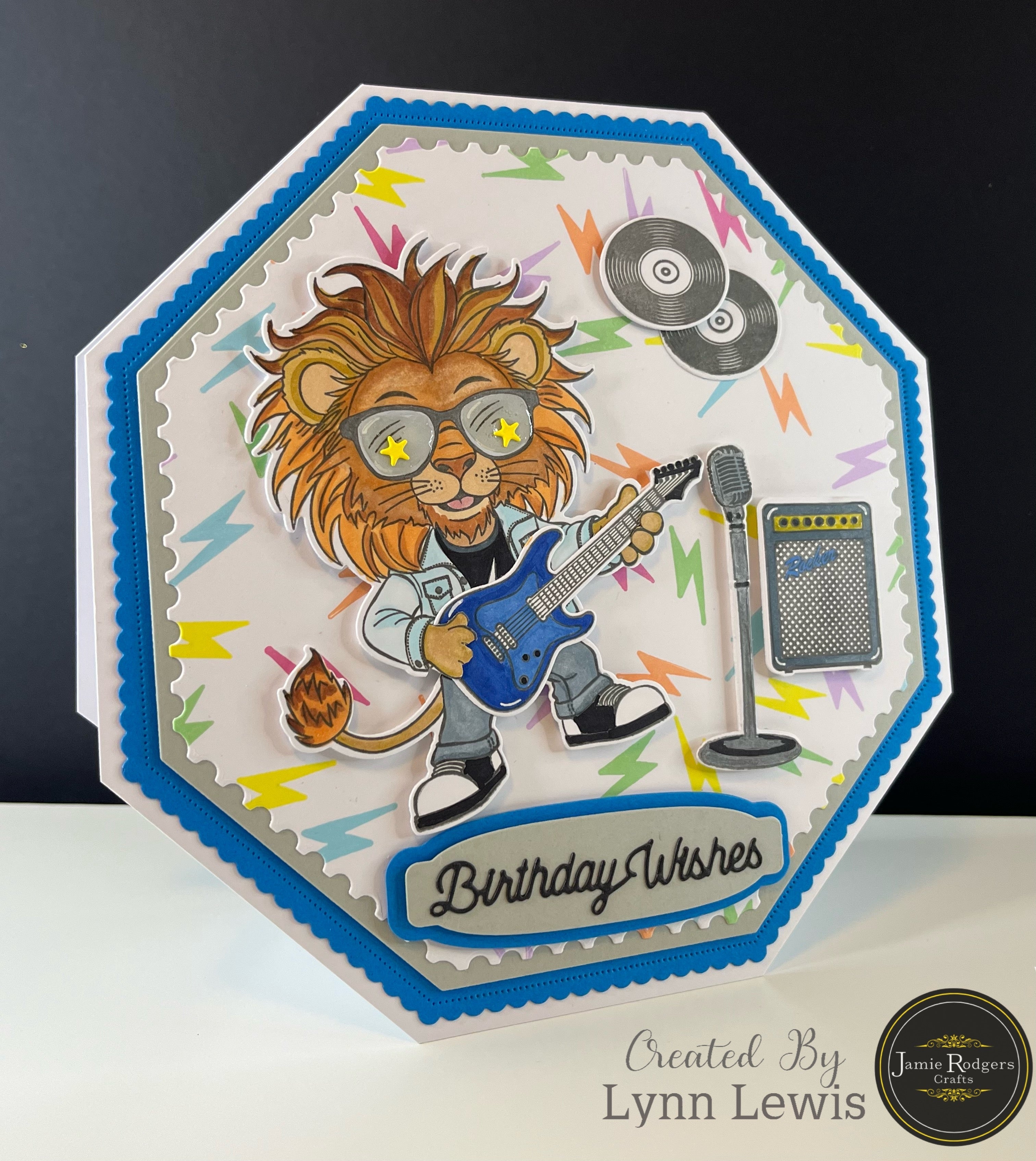 Jamie Rodgers Crafts Postage Octagons Die Set