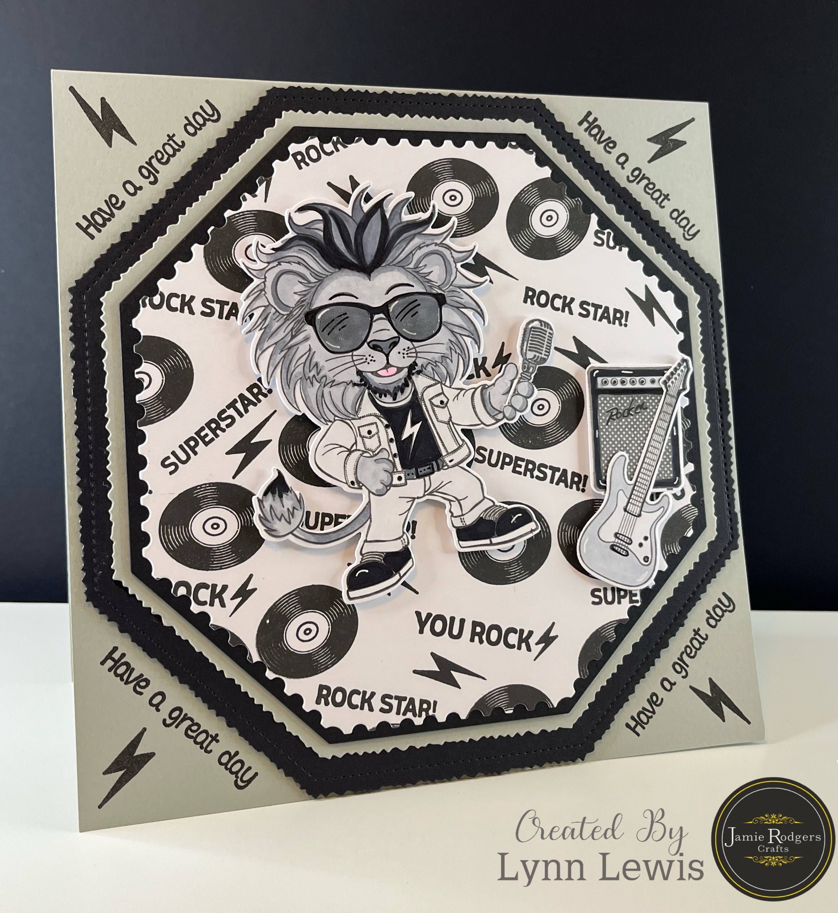 Jamie Rodgers Crafts Plain Octagons Die Set