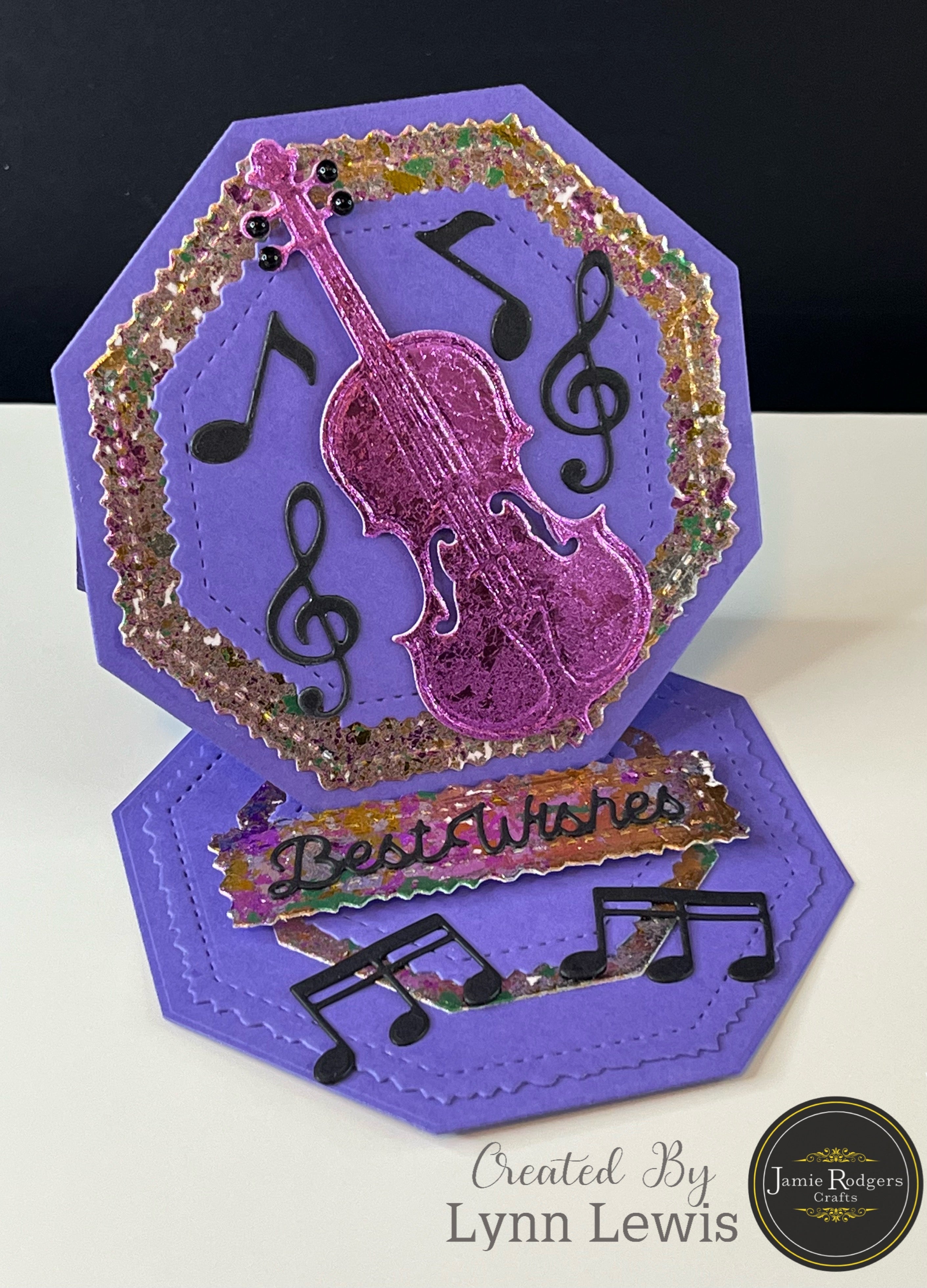 Jamie Rodgers Crafts Violin Die Set