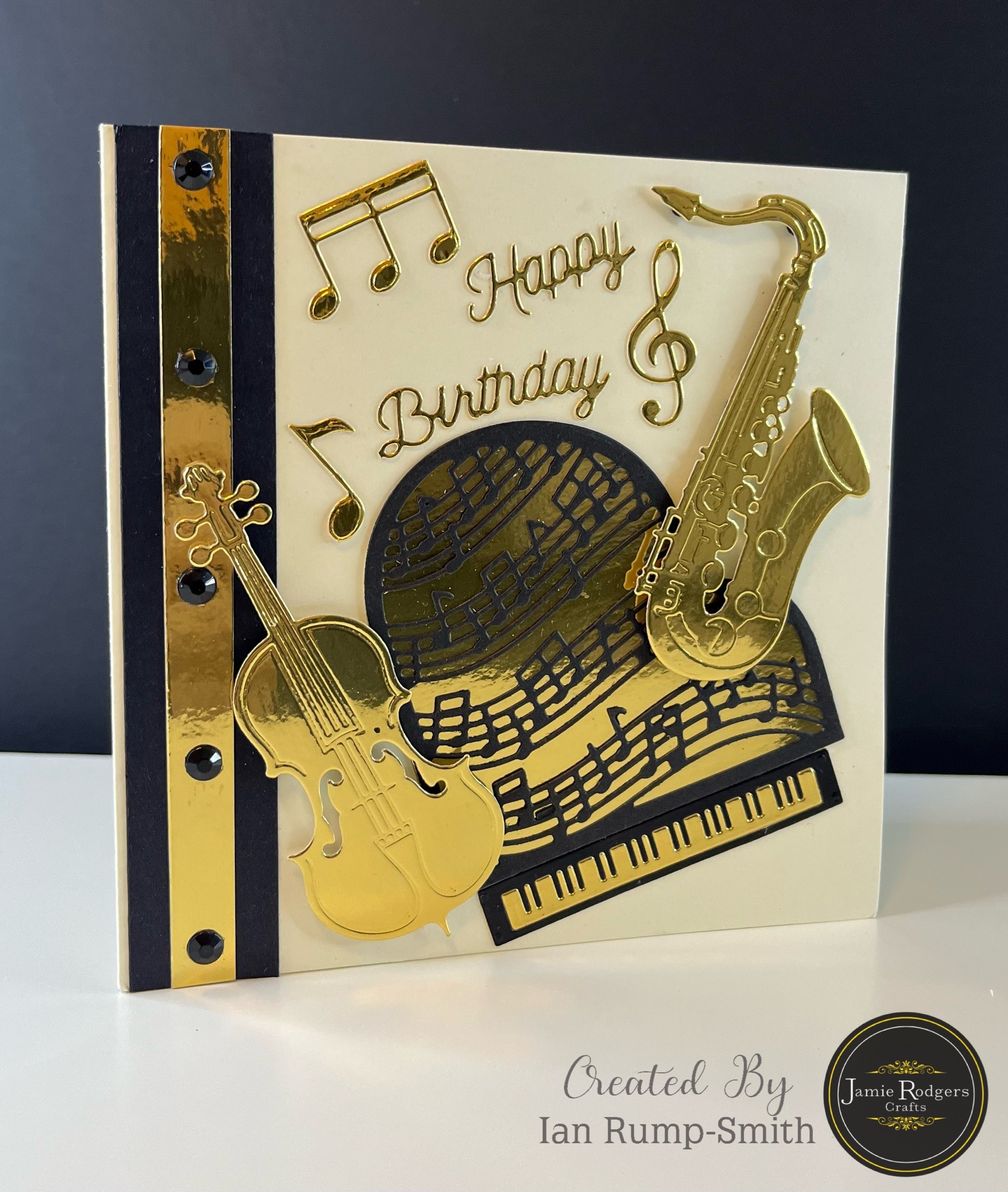 Jamie Rodgers Crafts Violin Die Set