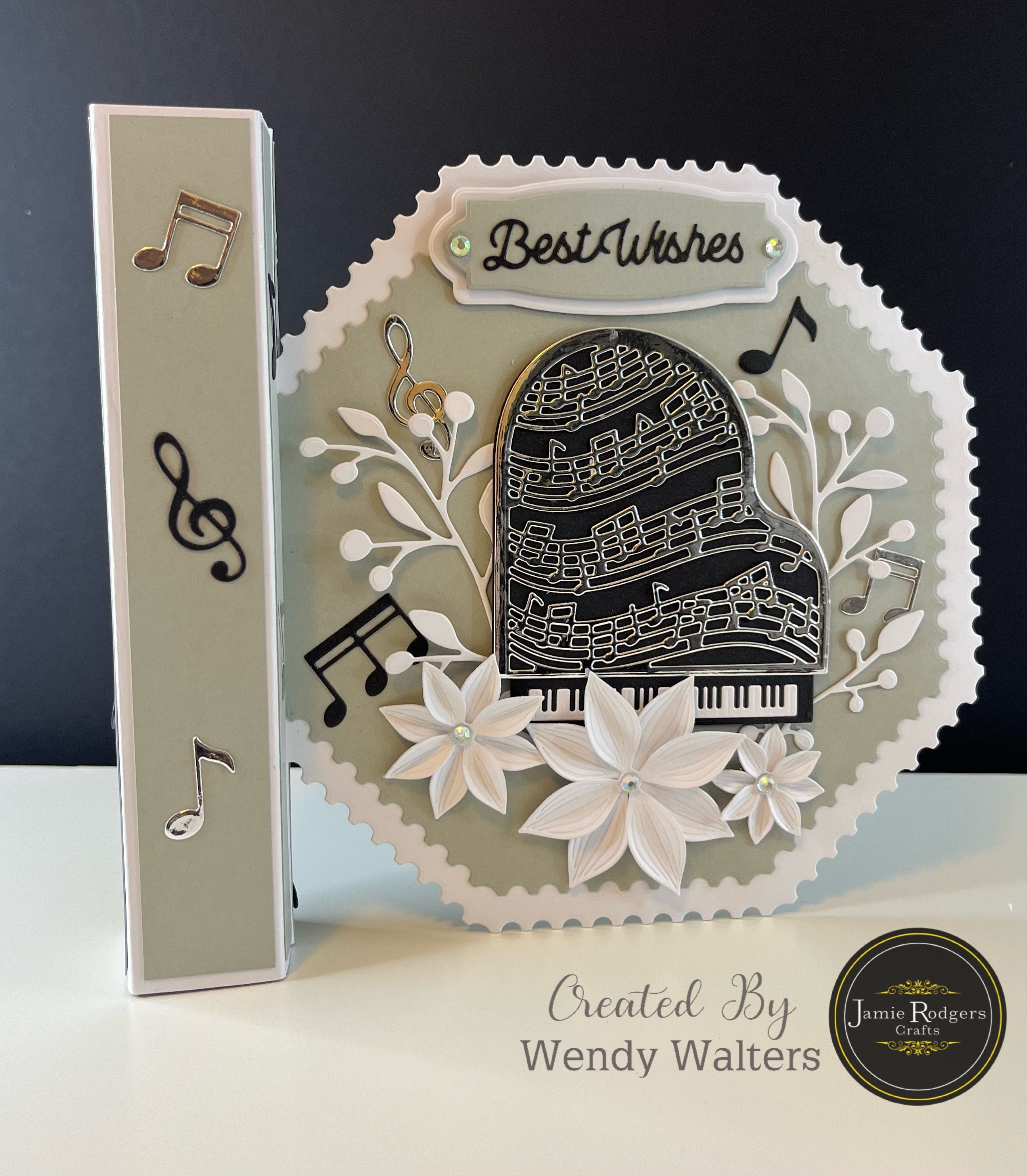 Jamie Rodgers Crafts Piano Die Set