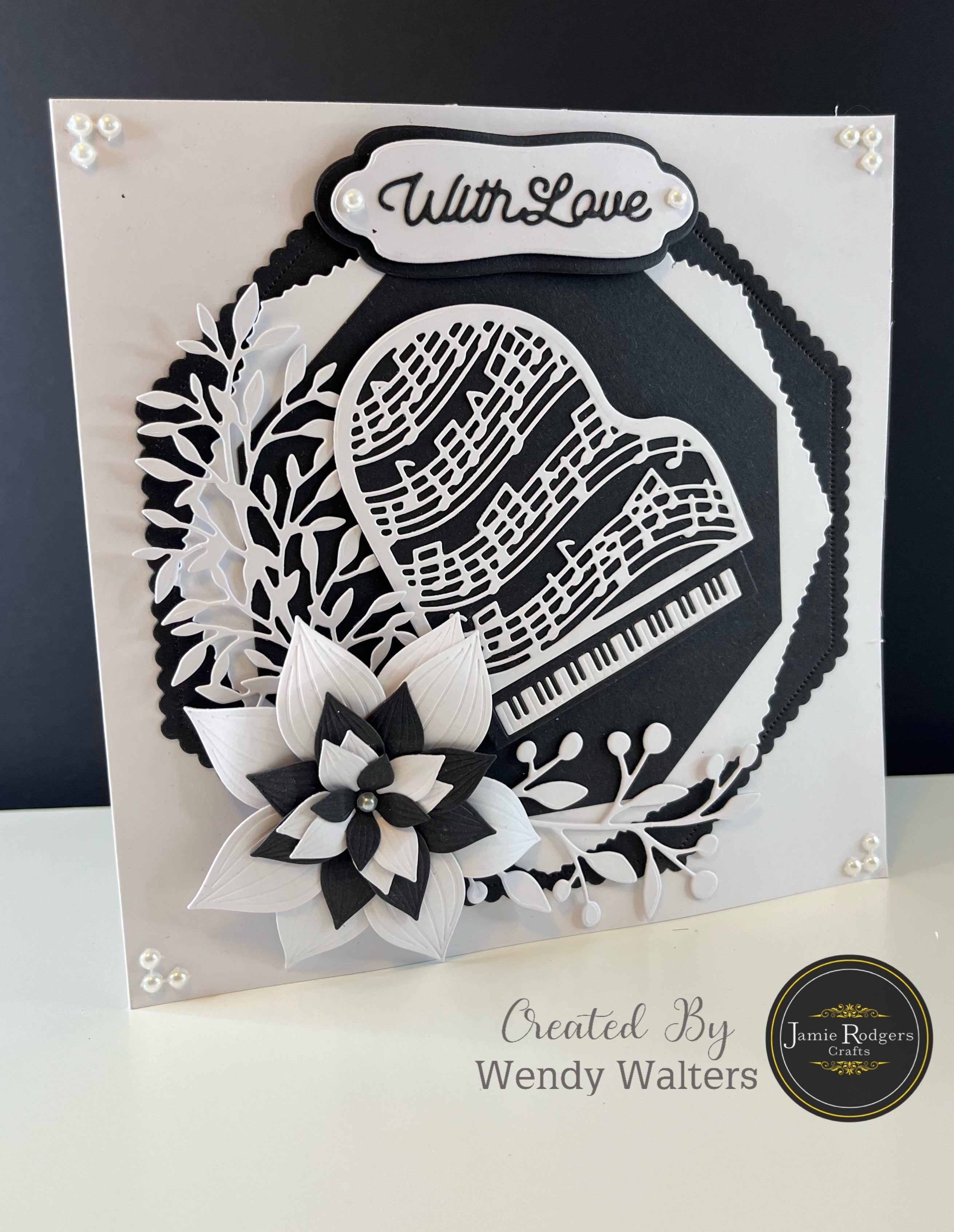 Jamie Rodgers Crafts Piano Die Set