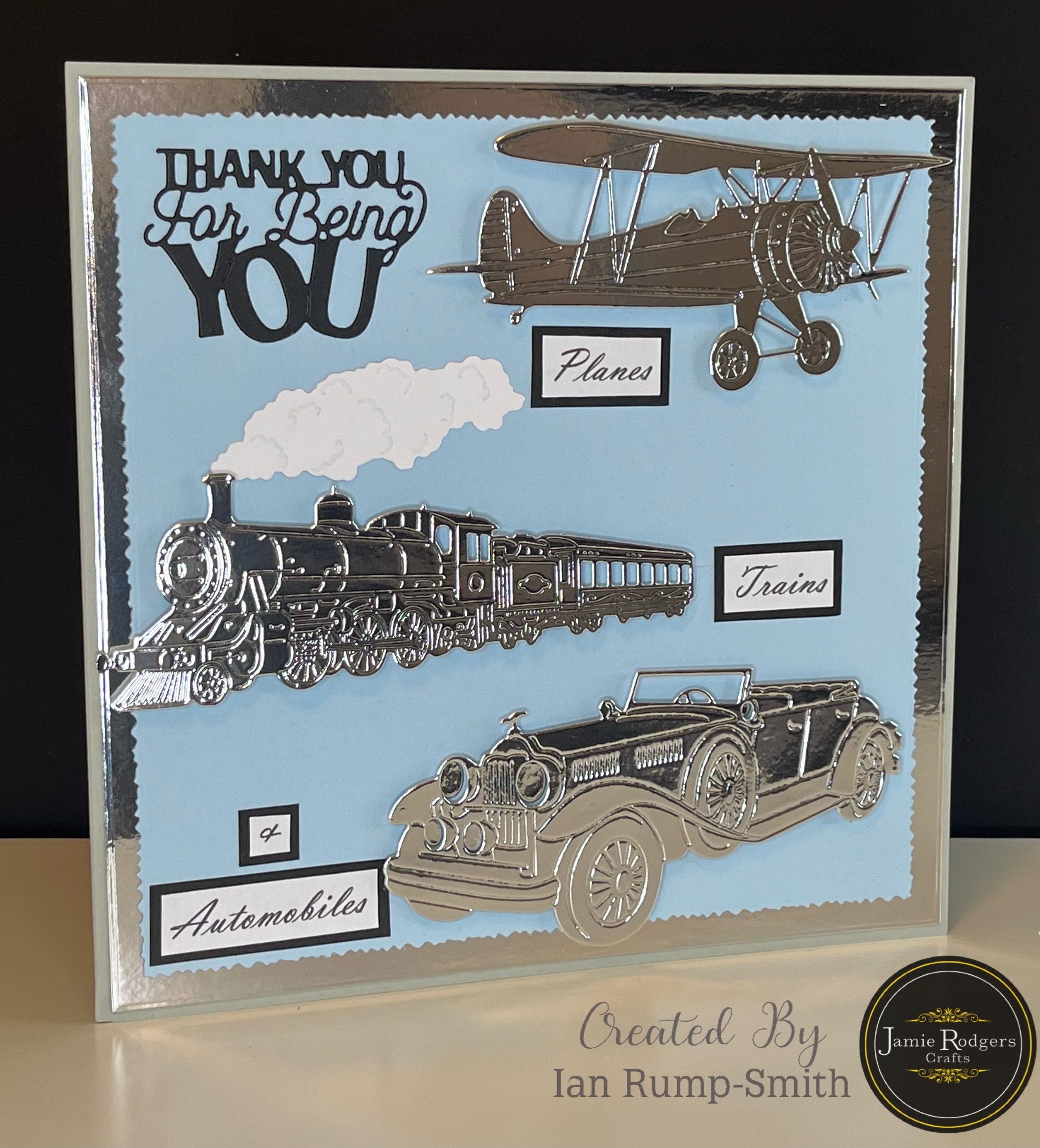 Jamie Rodgers Crafts Vintage Car Die Set