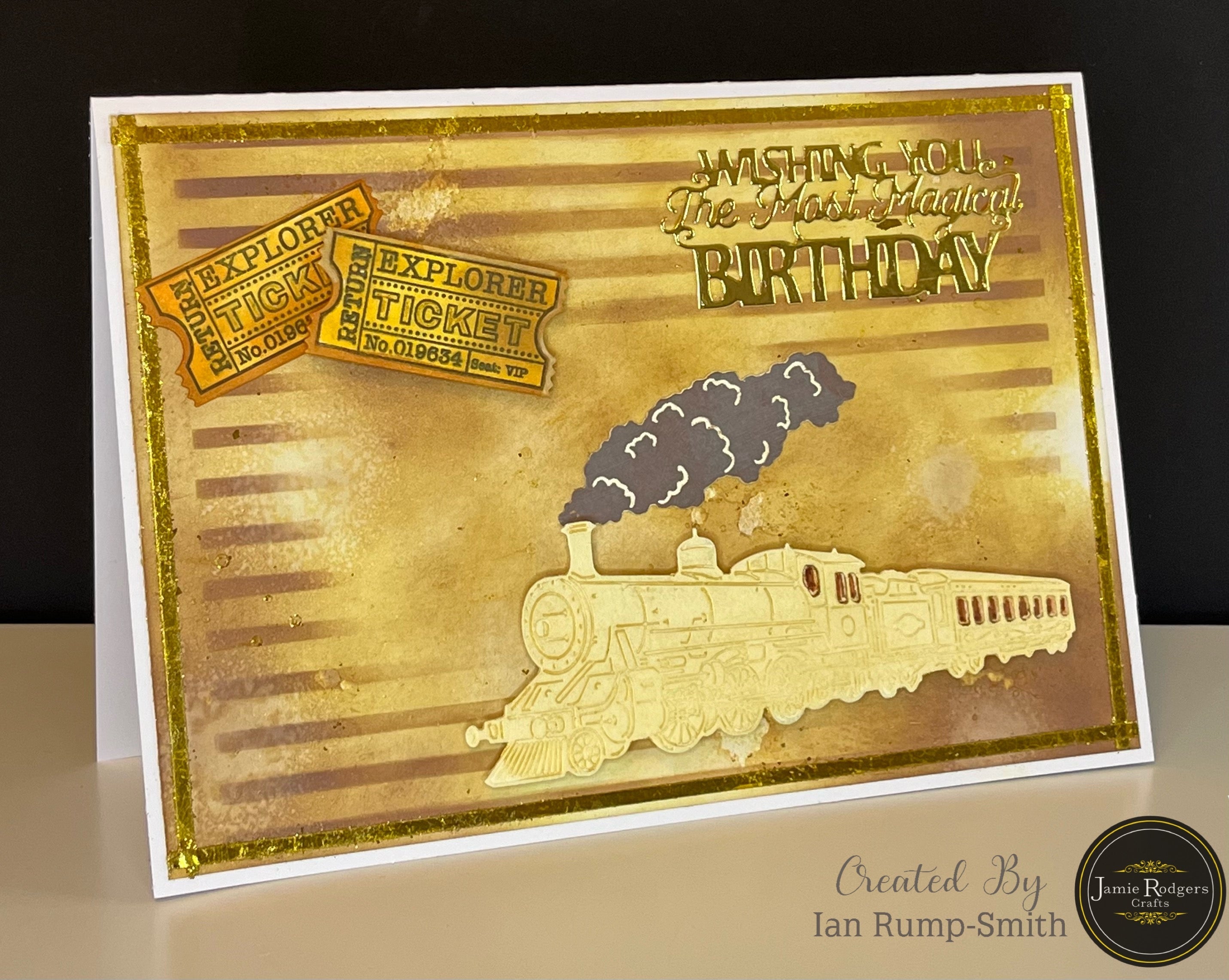 Jamie Rodgers Crafts Steam Train Die Set