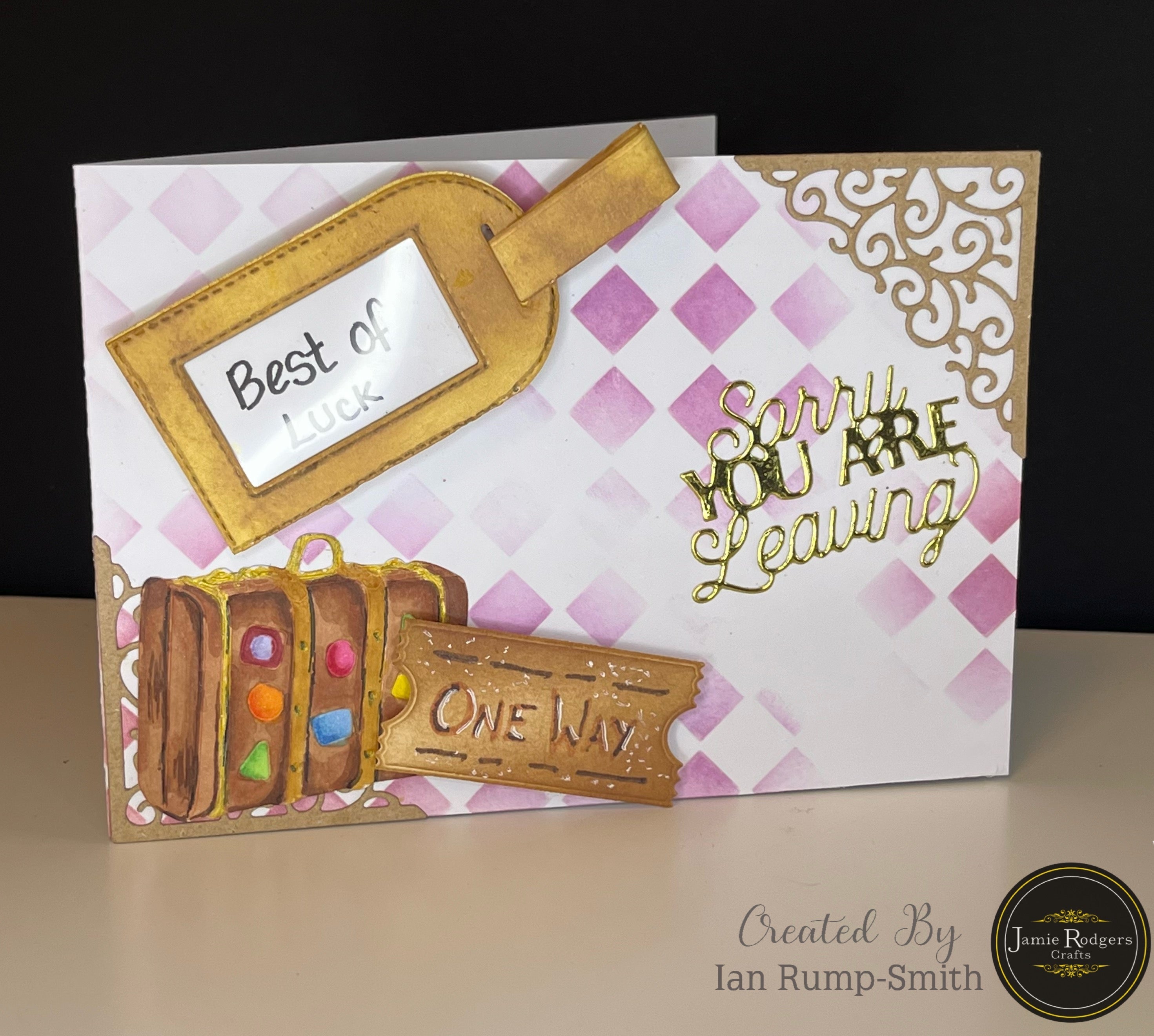 Jamie Rodgers Crafts Ticket and Tag Die Set