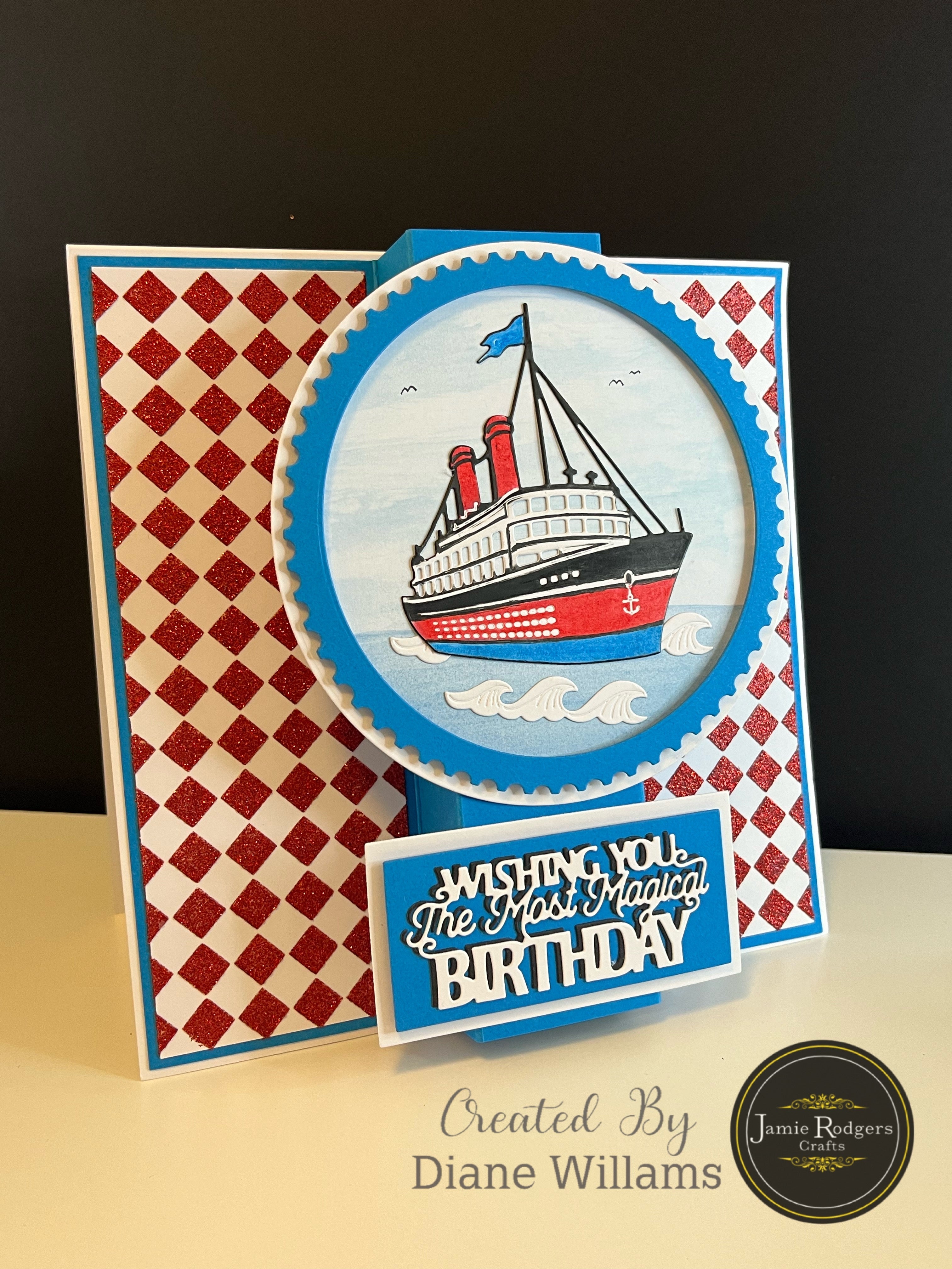 Jamie Rodgers Crafts Ocean Liner Die Set