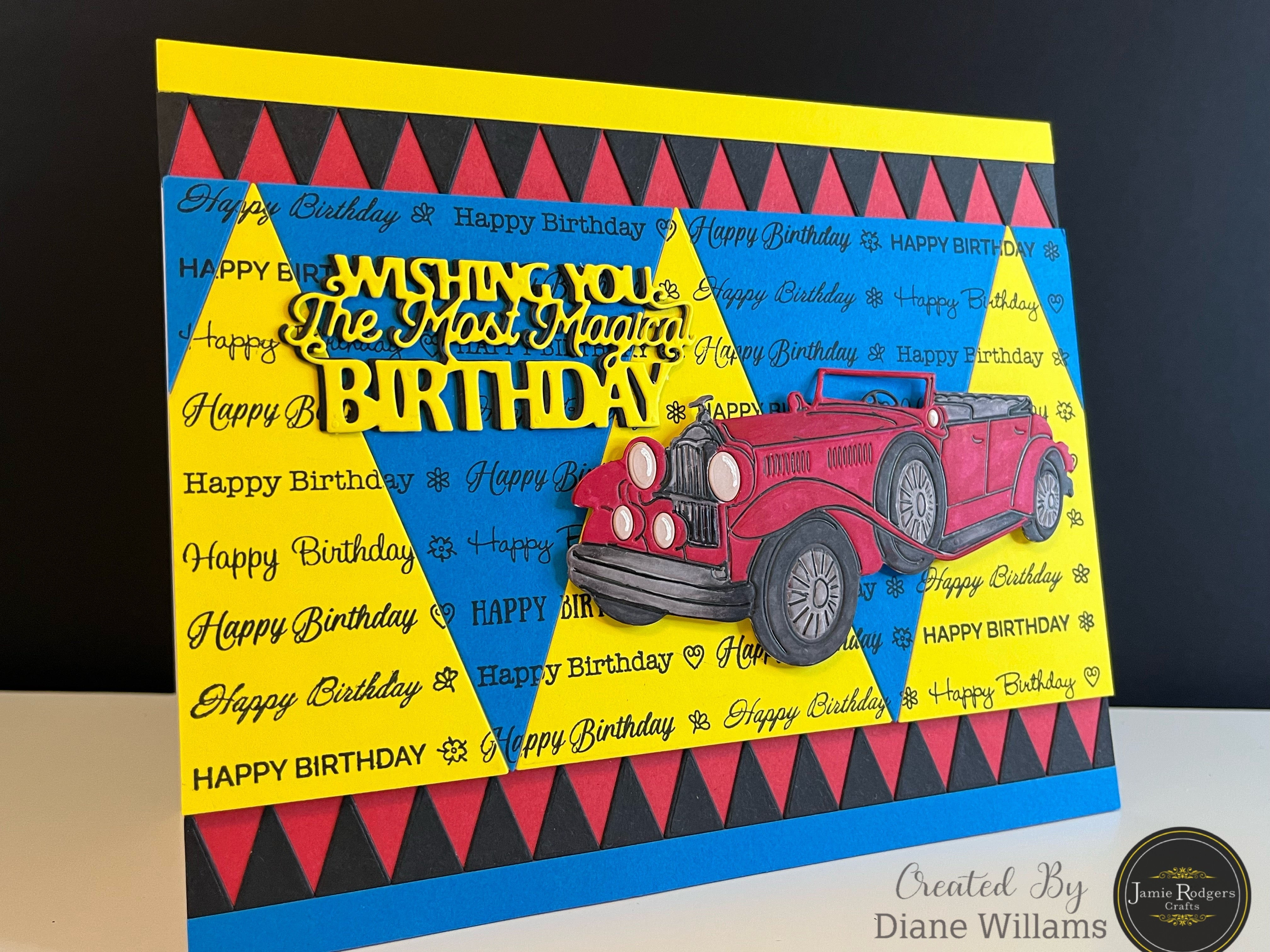 Jamie Rodgers Crafts Plain Isosceles Triangle Die Set