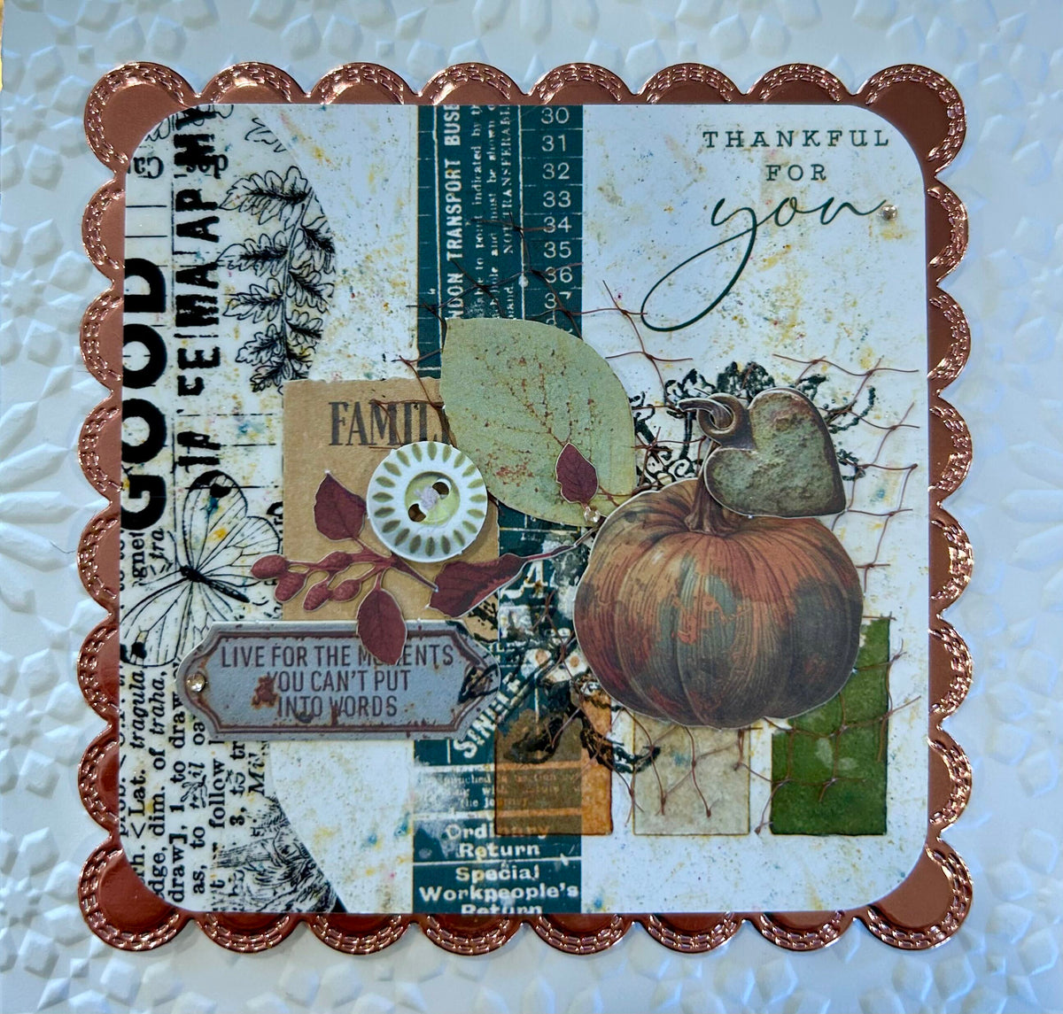 Pumpkins & Paper: Autumn Crafting Class - In-Store