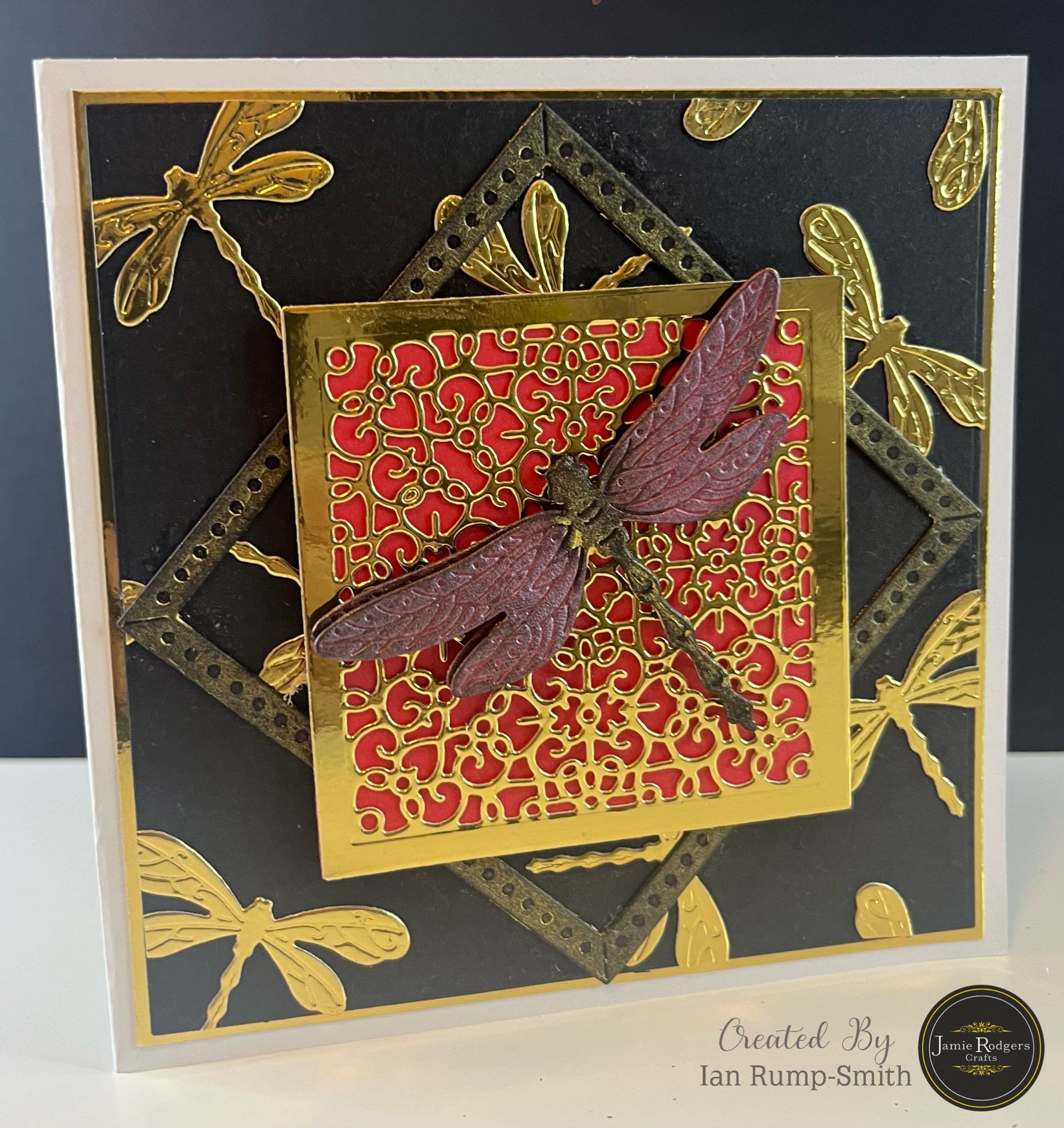 Jamie Rodgers Crafts Fretwork Square Tile Die Set