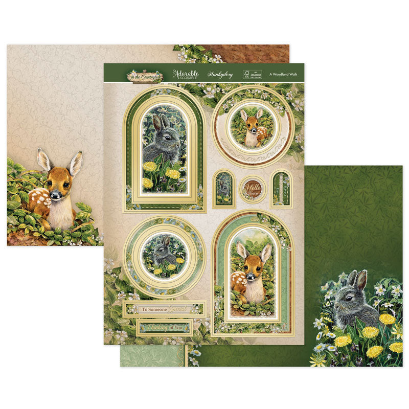 A Woodland Walk Luxury Topper Set