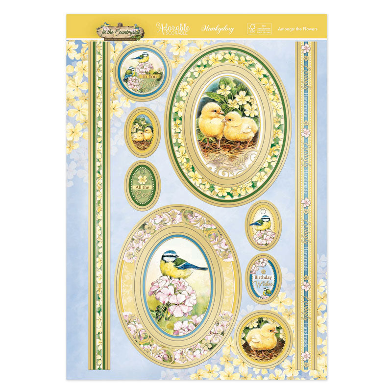 Amongst the Flowers Luxury Topper Set