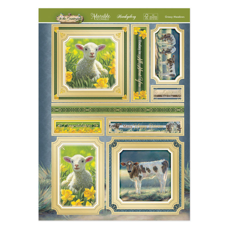 Grassy Meadows Luxury Topper Set