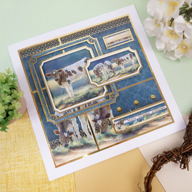 Grassy Meadows Luxury Topper Set