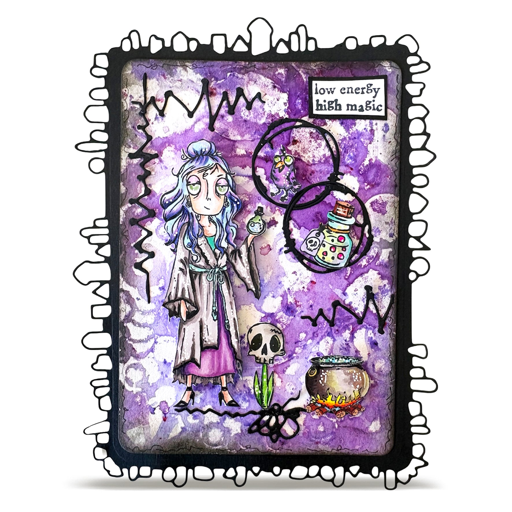 AALL and Create - A7 Stamp Sets - Mystic Dee