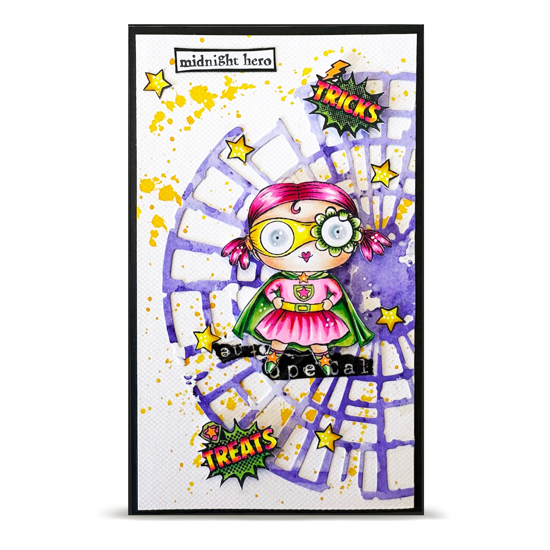 AALL and Create - A7 Stamp Sets - Midnight Hero