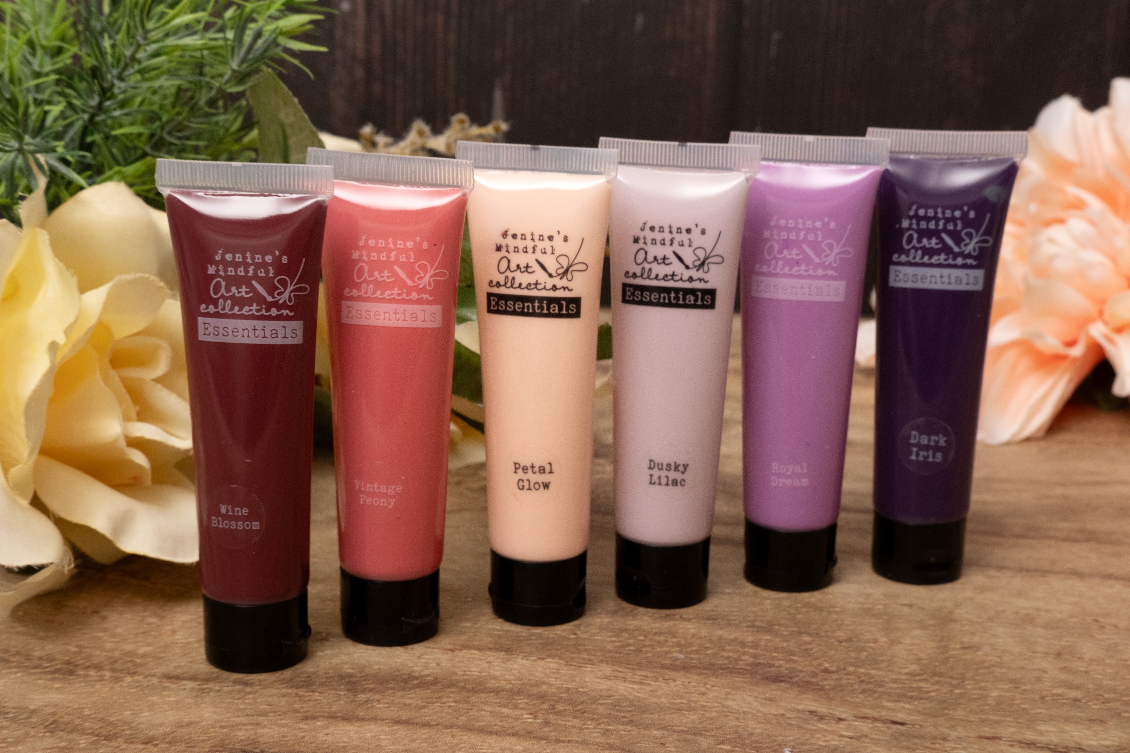 JMA Acrylic Paint Blush & Lilac Essentials 172x154x25mm 6 Pieces