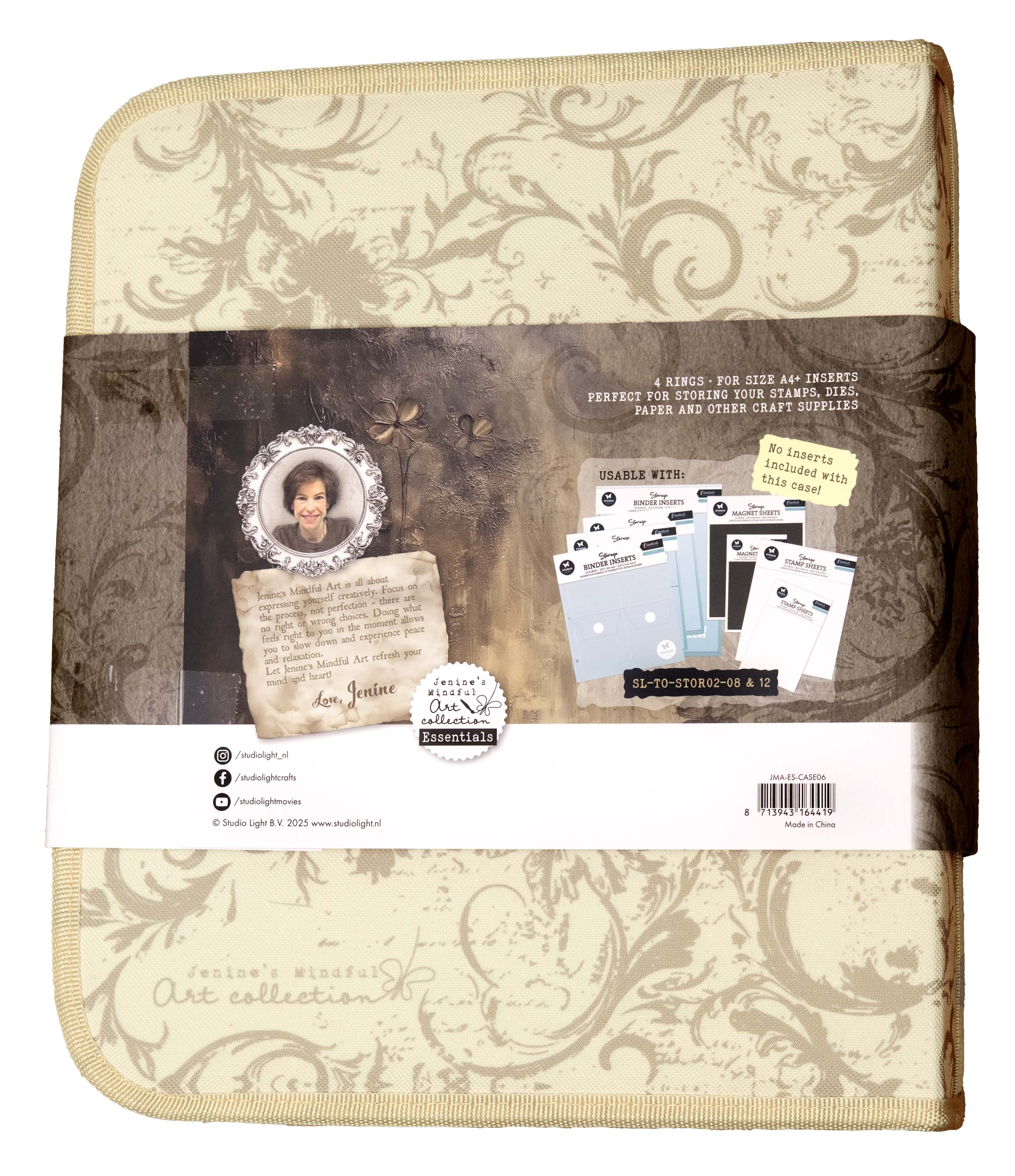 JMA Storage Case A4+ Size Essentials 285x340x60mm 1 Pieces