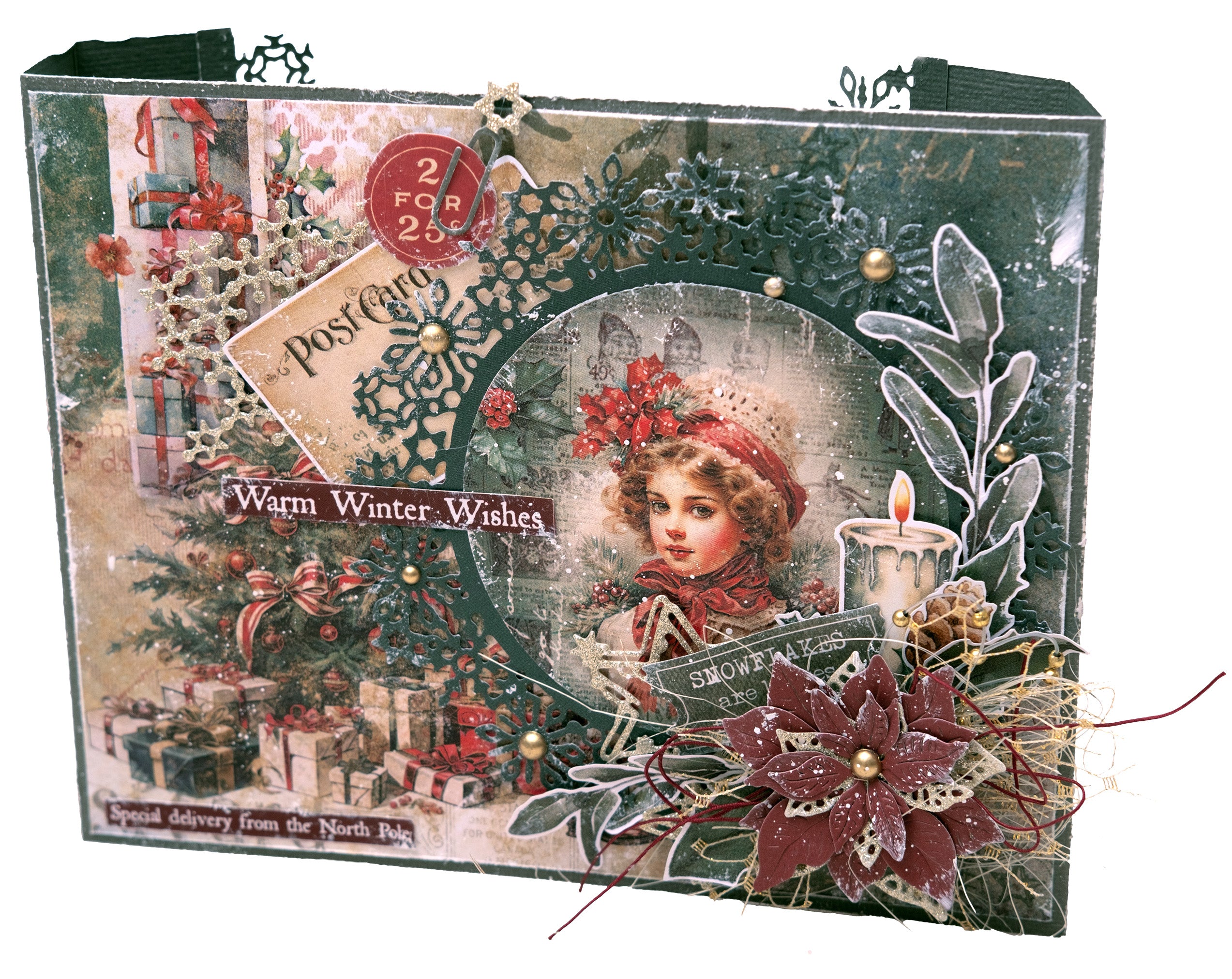 JMA Mixed Paper Pad Vellum, Unicolor & Elements Festive Nostalgia 36 SH