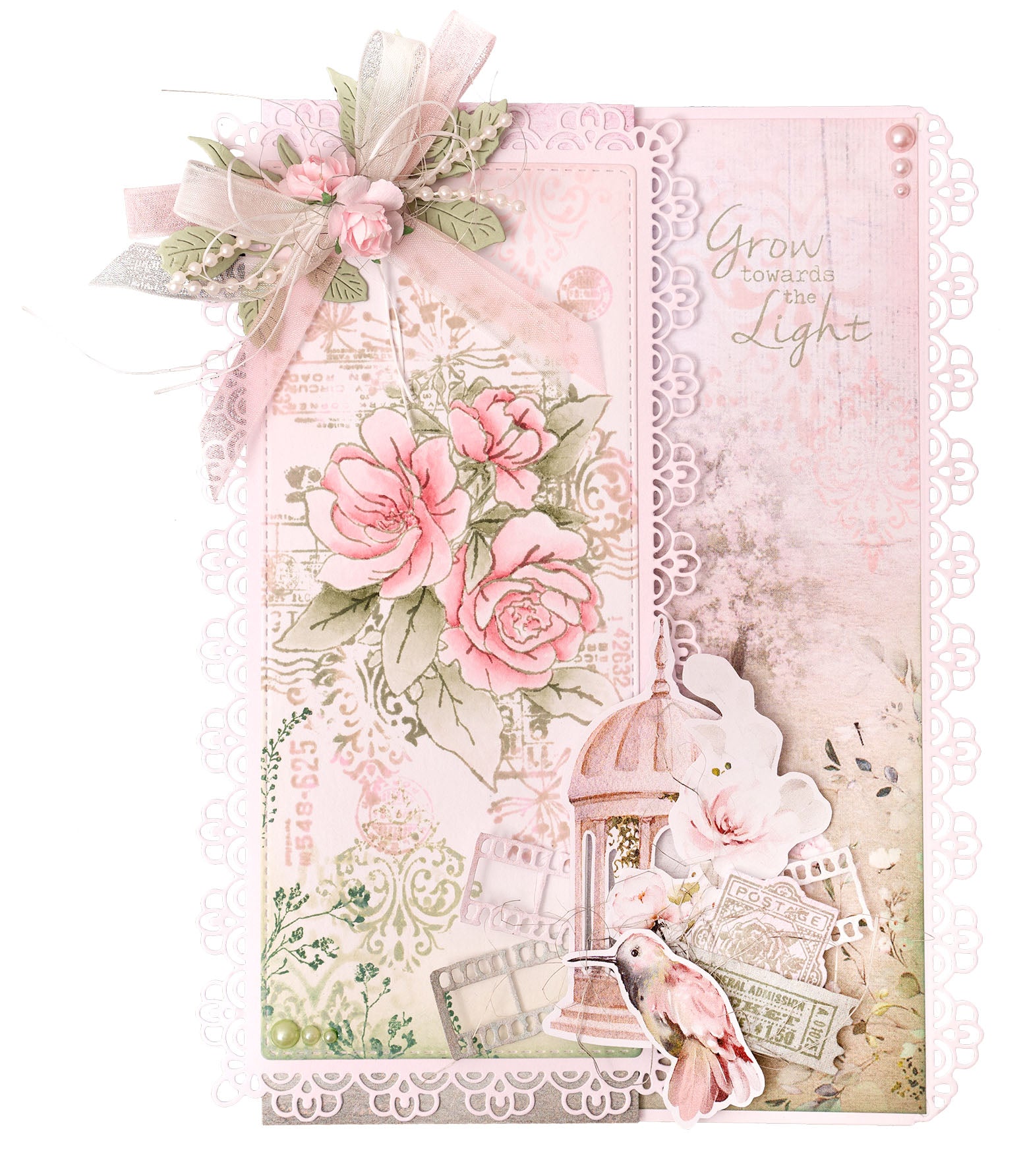 JMA Clear Stamp Sending Roses Romantic Moments 88x129x3mm 1 PC nr.481