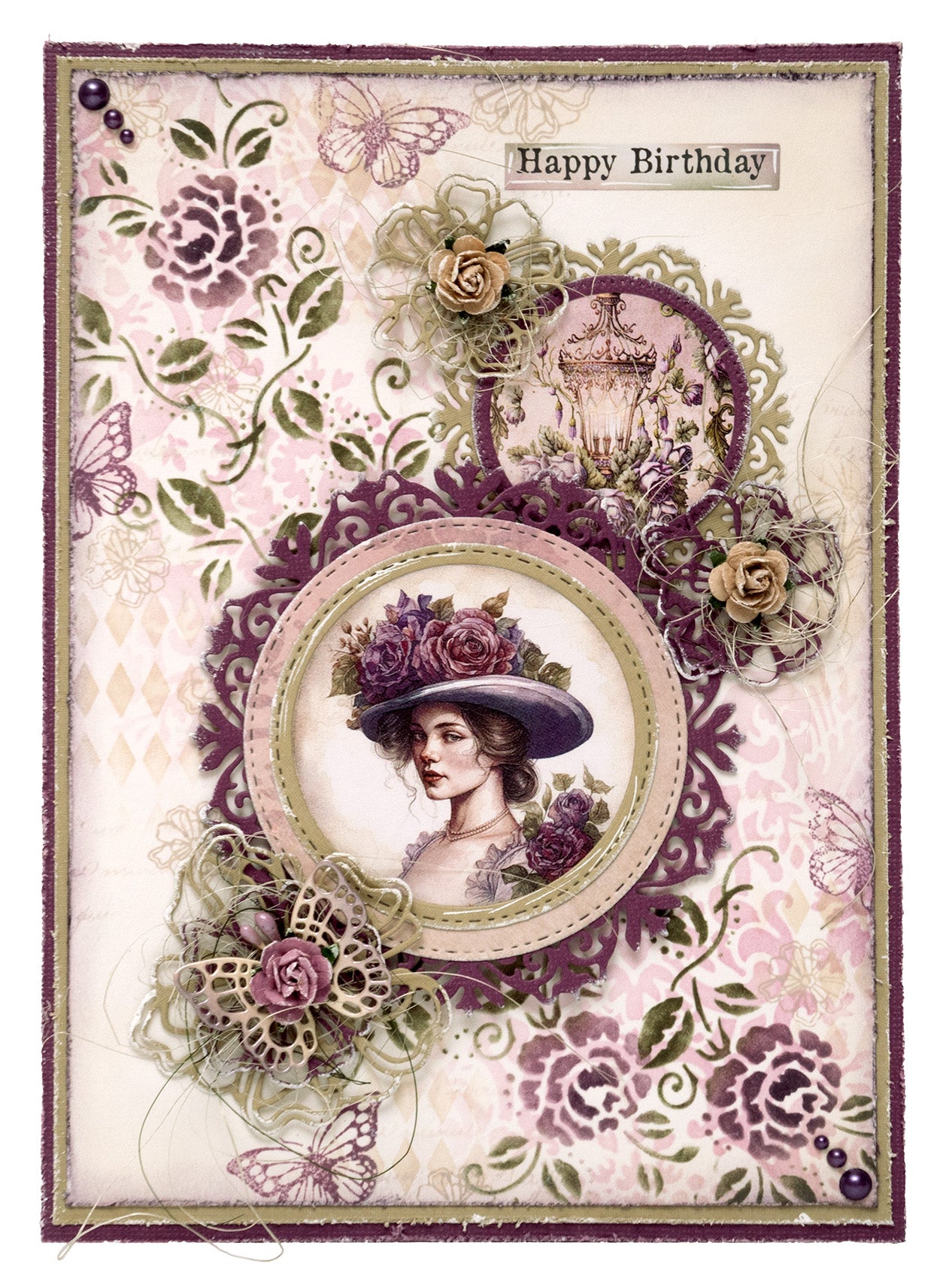 JMA Cutting Die Victorian Embellishments Victorian Dreams 7 PC