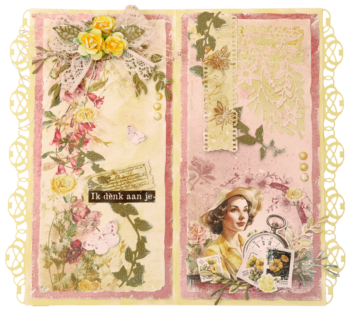 Jma Layout JMA Design Paper Pad Background Designs Wild & Free 36 SH