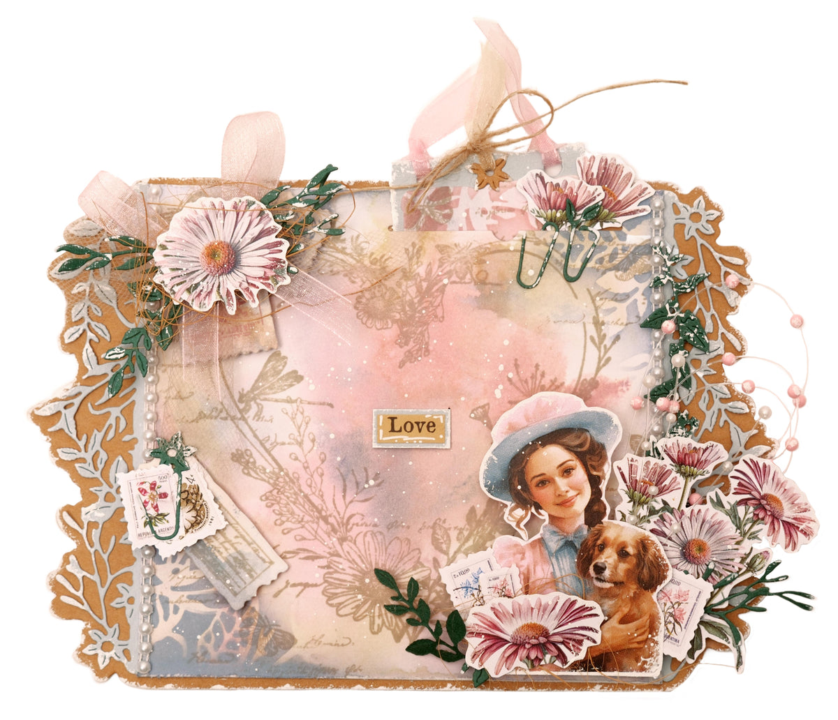Jma Layout JMA Design Paper Pad Double-Sided Scrapbooking Wild & Free 12 SH