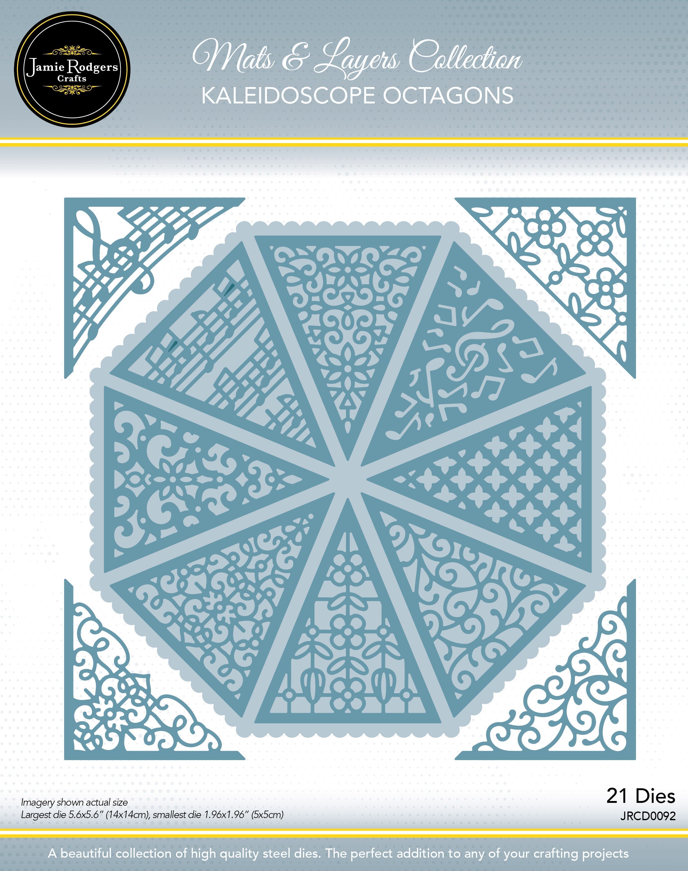 Jamie Rodgers Crafts Kaleidoscope Octagons Die Set