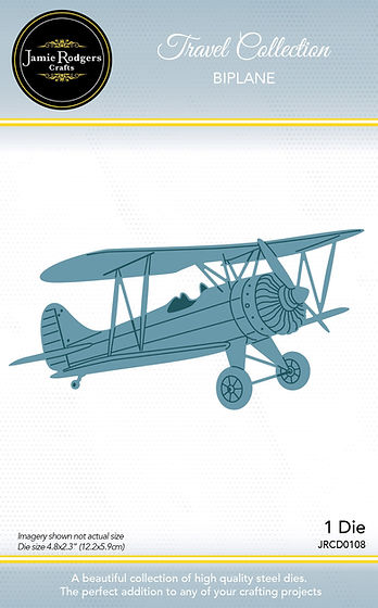 Jamie Rodgers Crafts Biplane Die Set