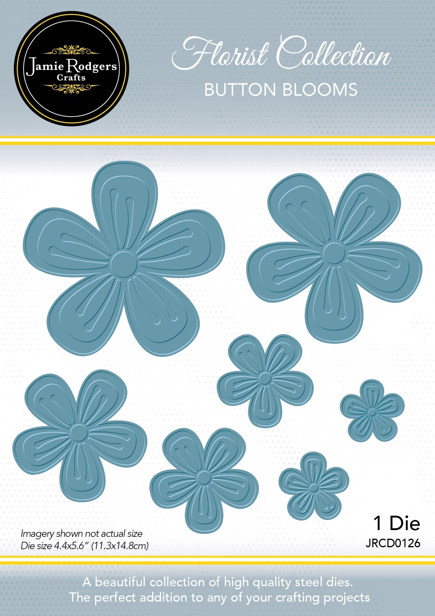 Jamie Rodgers Crafts Button Blooms Die Set