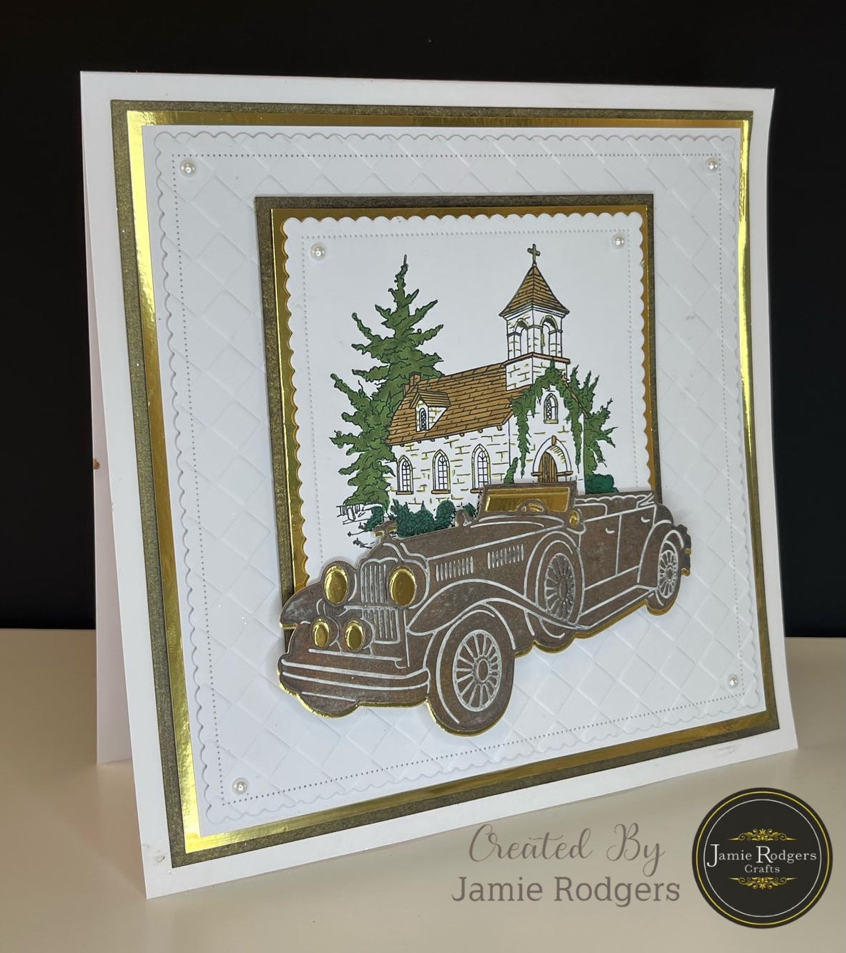 Jamie Rodgers Crafts Vintage Car Die Set