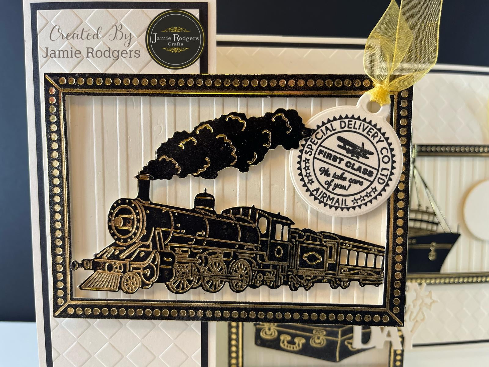 Jamie Rodgers Crafts Steam Train Die Set