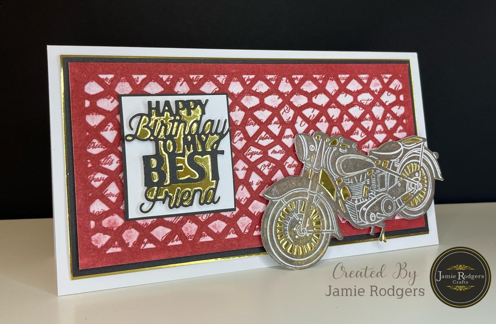 Jamie Rodgers Crafts Happy Birthday To My Best Friend Die Set