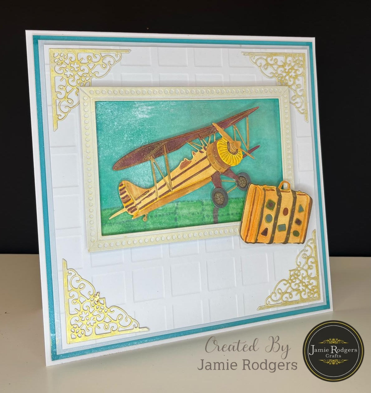 Jamie Rodgers Crafts Biplane Die Set