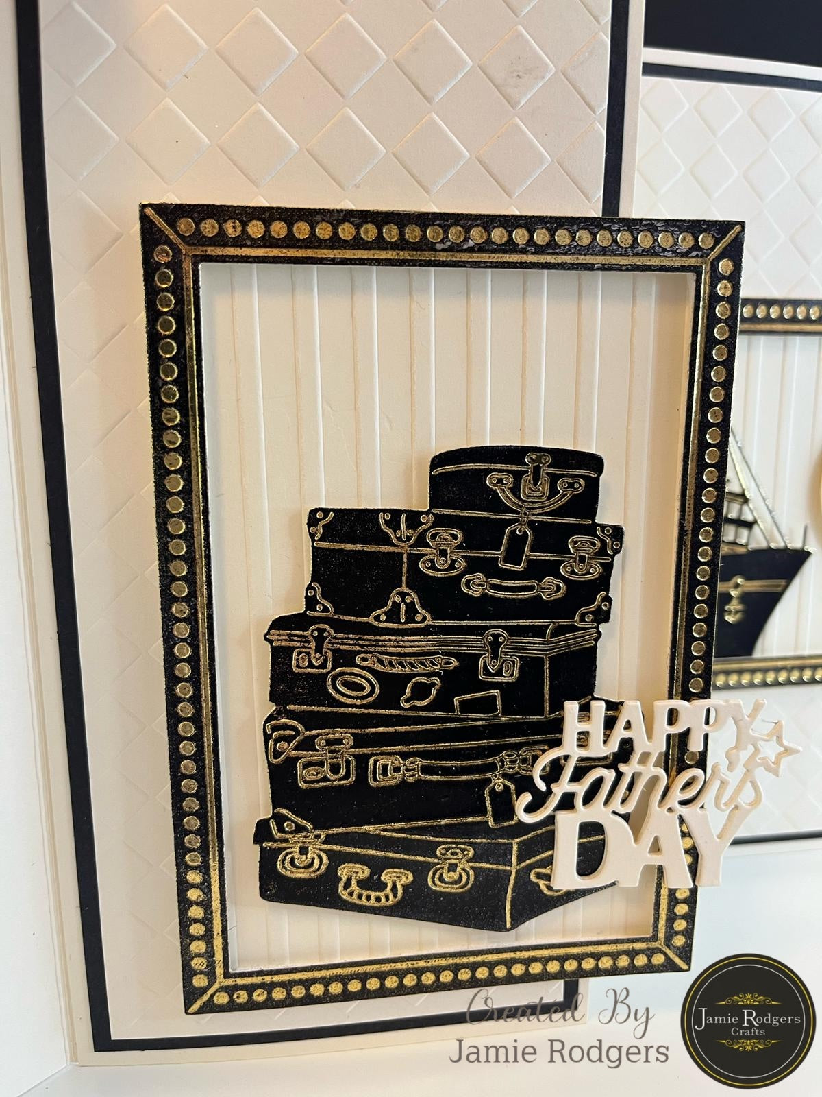 Jamie Rodgers Crafts Vintage Suitcases Die Set