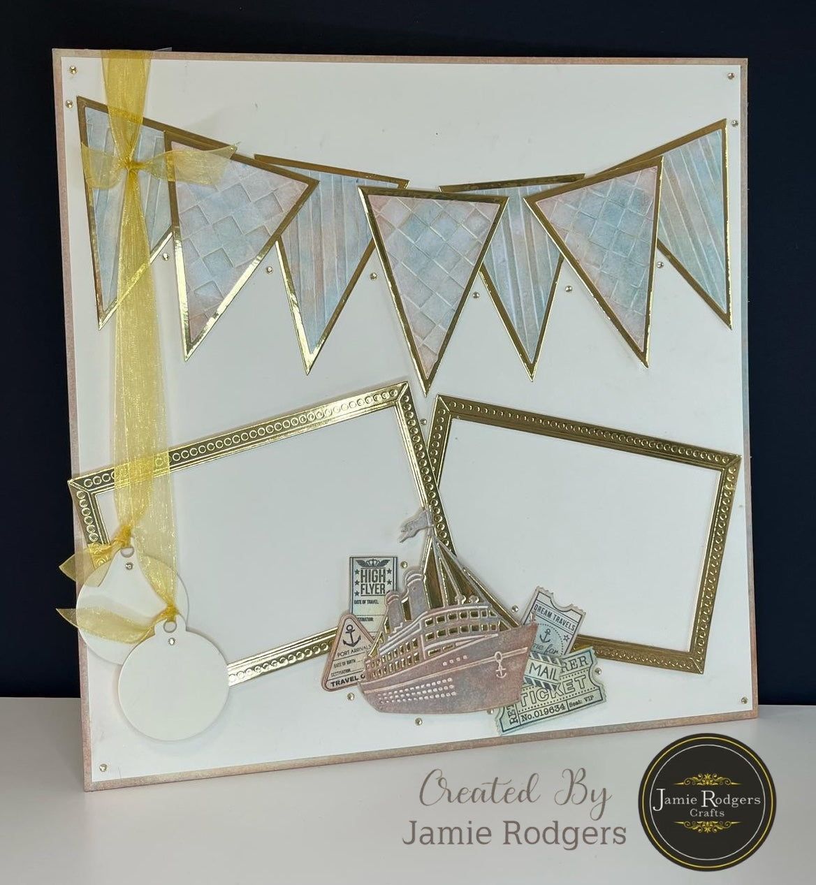 Jamie Rodgers Crafts Ticket and Tag Die Set