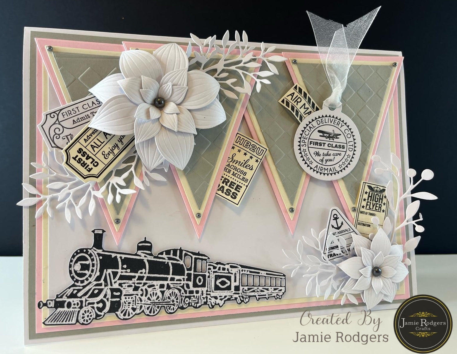 Jamie Rodgers Crafts Steam Train Die Set