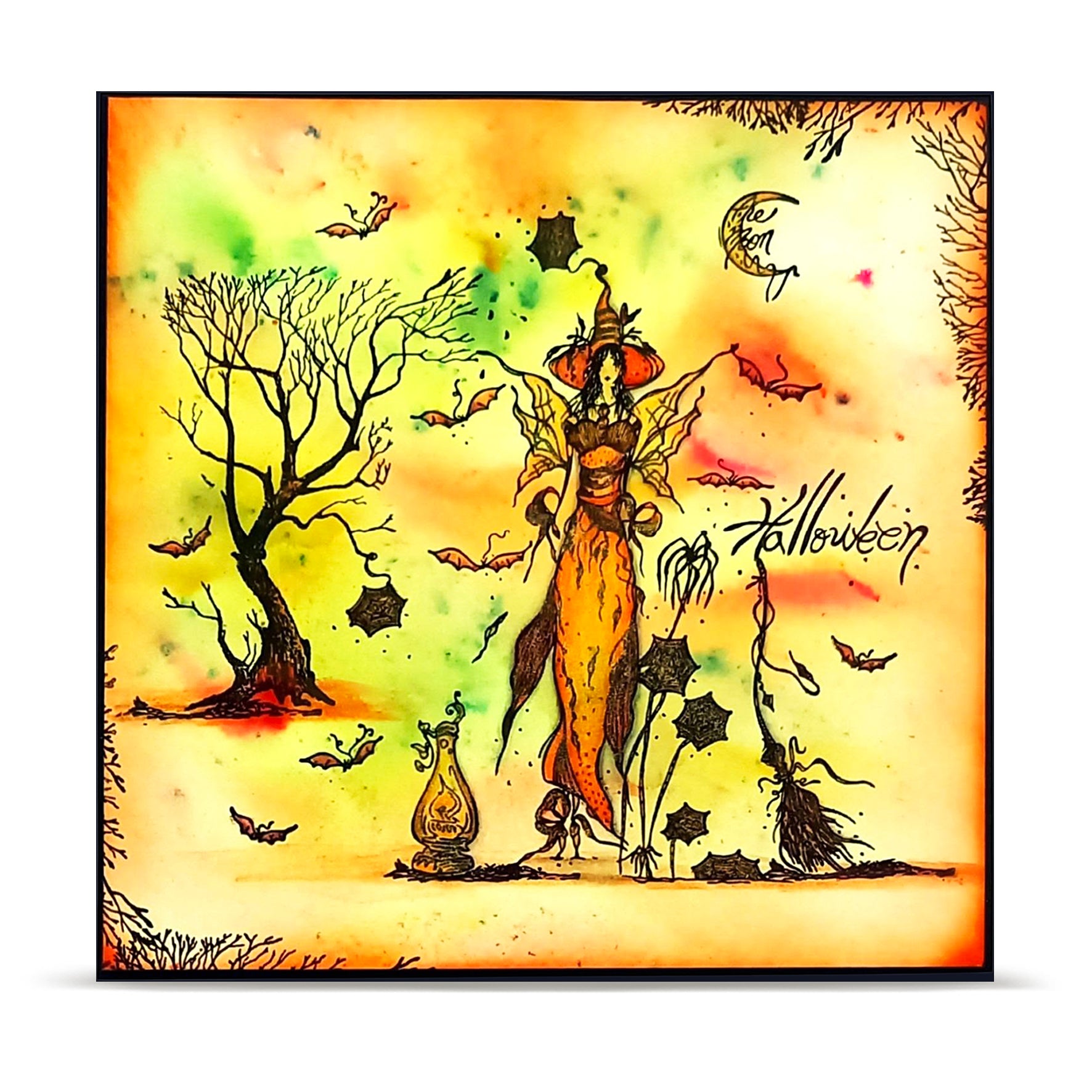 AALL and Create - A6 Stamp Sets - Gilded Pumpkin Fairy