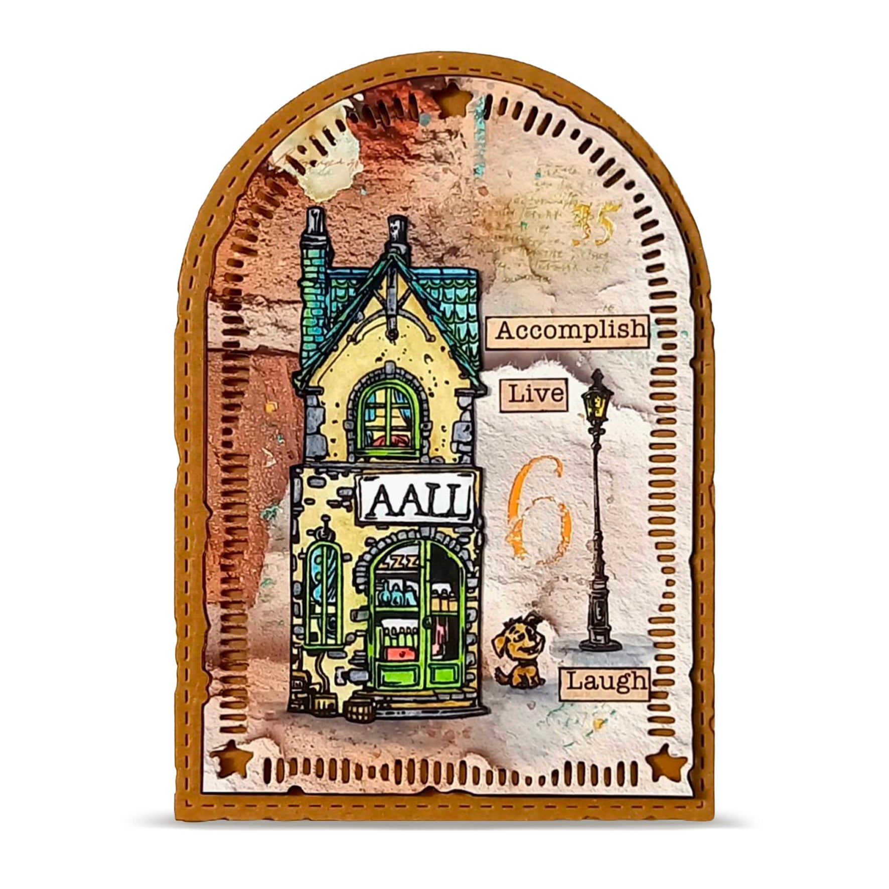 AALL and Create - A6 - Stamp Set - Lantern Lane