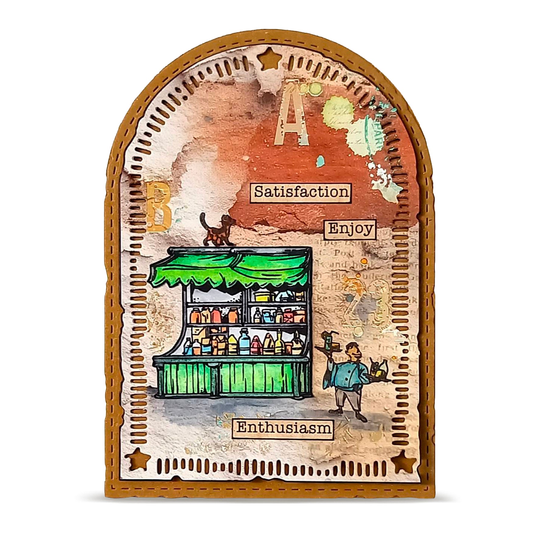 AALL and Create - A6 - Stamp Set - Lantern Lane