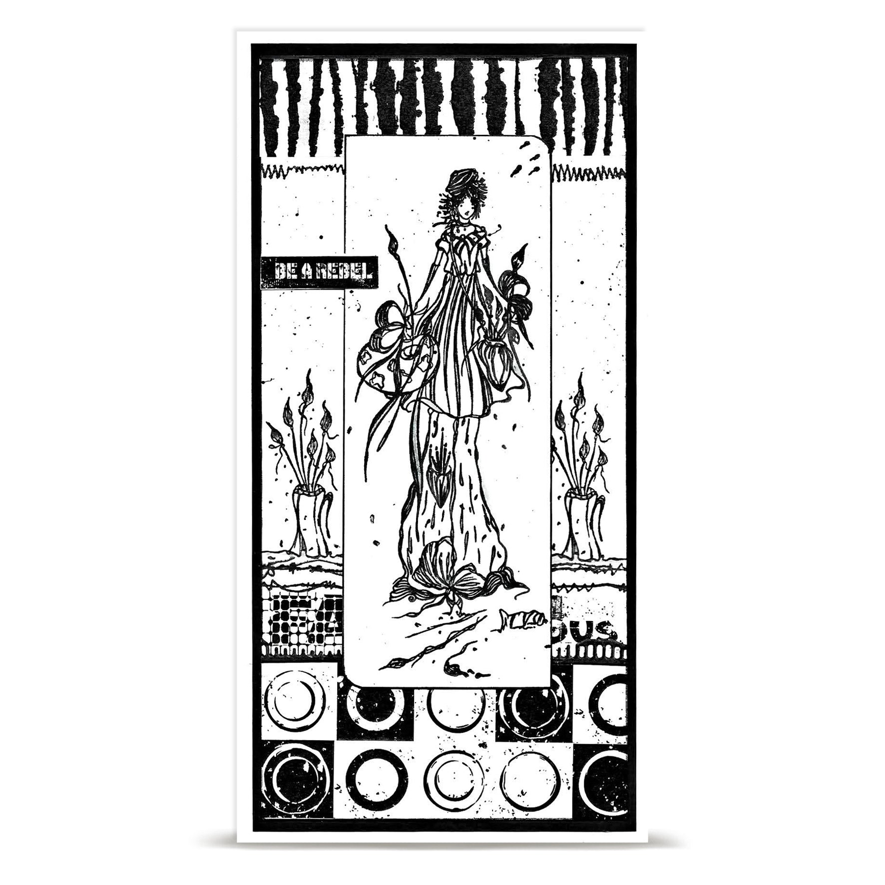 AALL and Create - A6 - Stamp Set - Brush Dreams