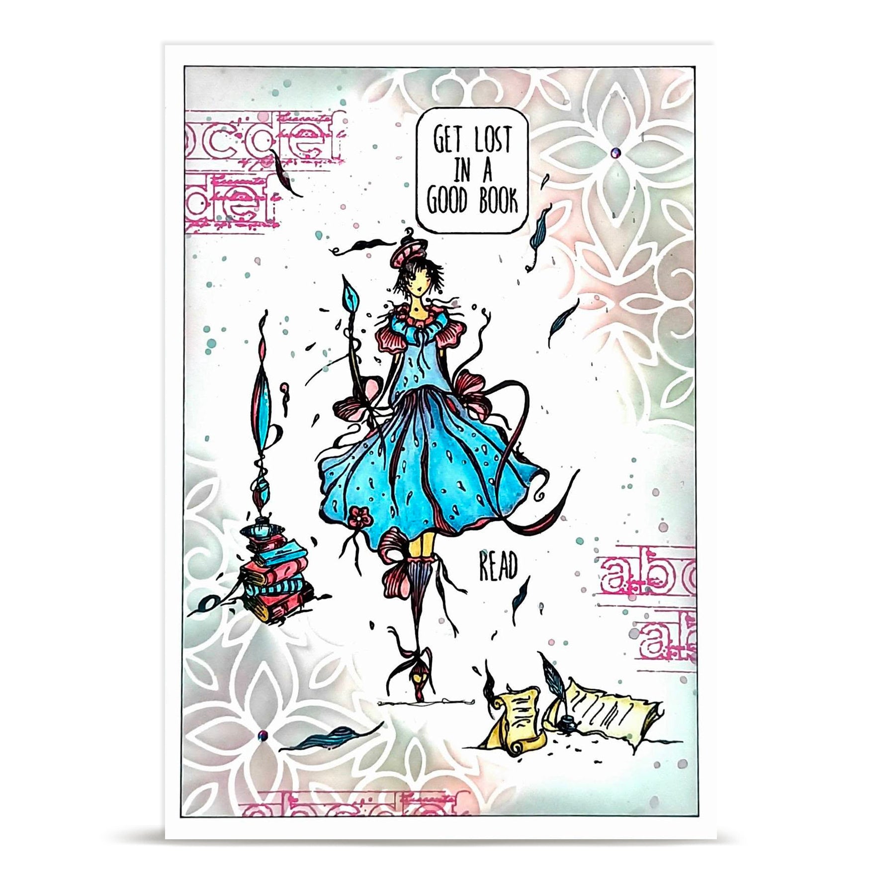 AALL and Create - A6 - Stamp Set - Carried Pages