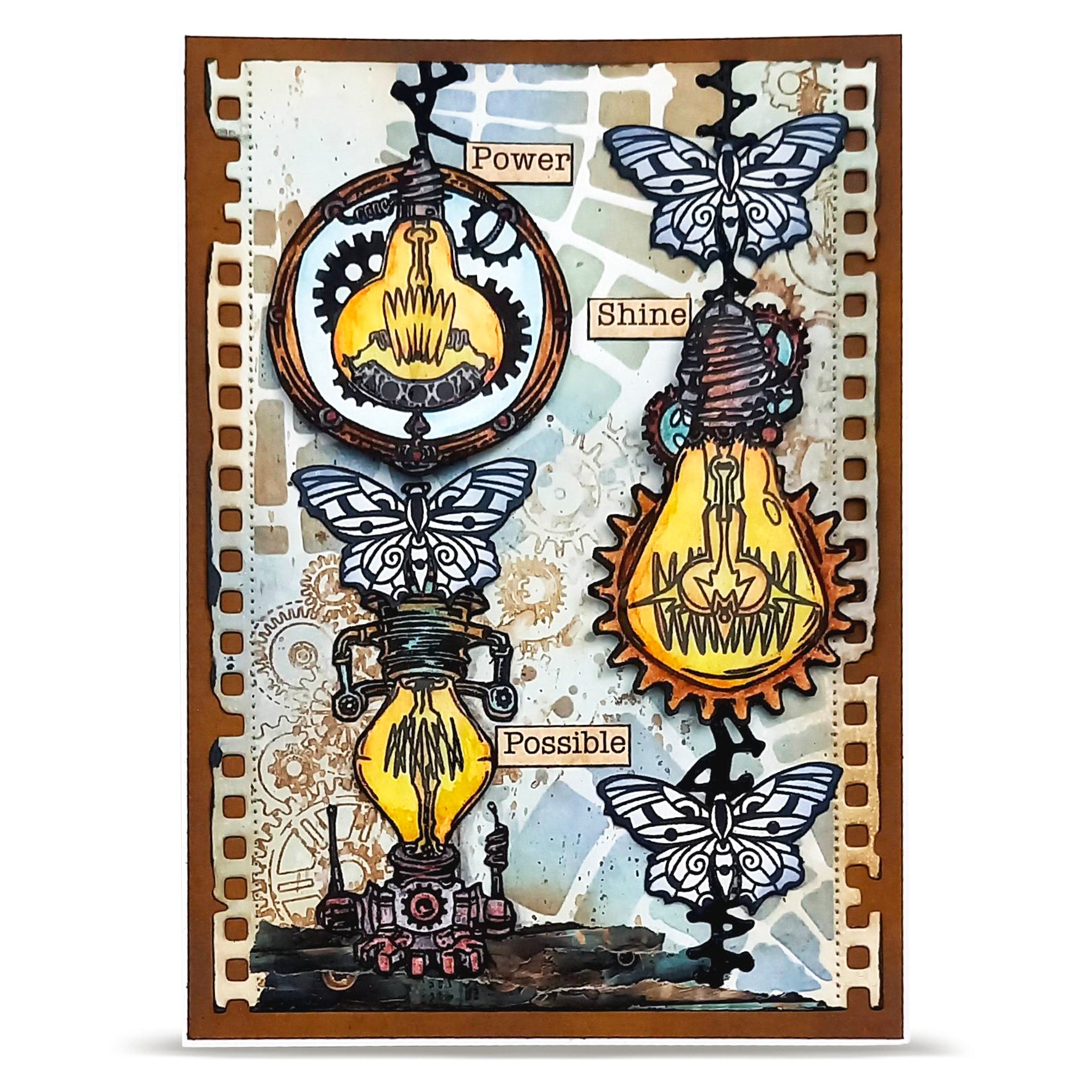 AALL and Create - A6 - Stamp Set - Papillons