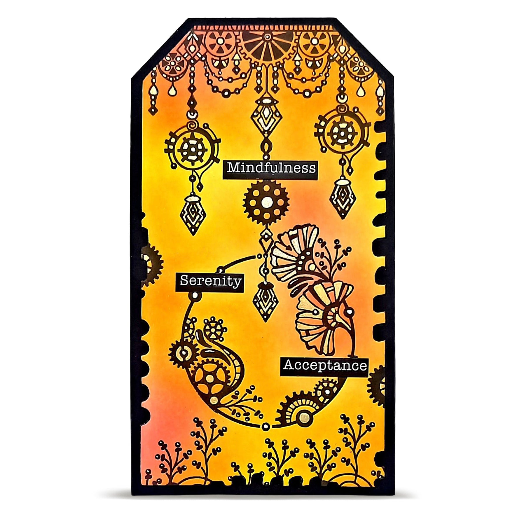 AALL and Create - A6 - Stamp Set - Frise Pendentifs