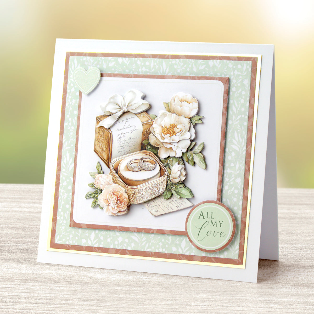 Die Cut Decoupage – Forever & Always (pack of 12)