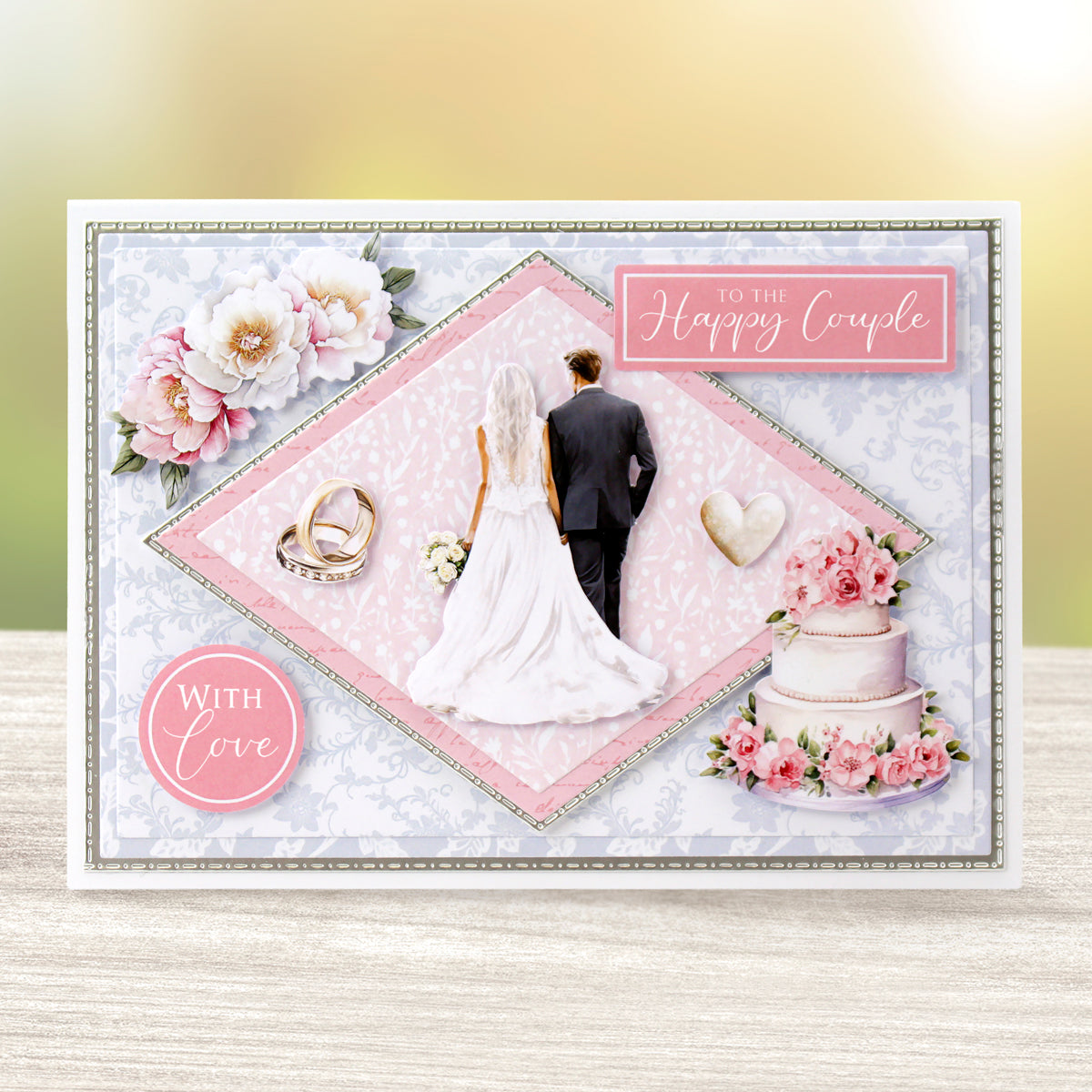 Forever & Always Die Cut Wedding Embellishments, 3 sheets