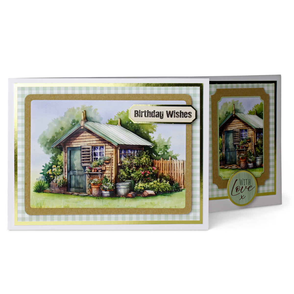 Die Cut Decoupage – Garden Room Retreat (pack of 3)