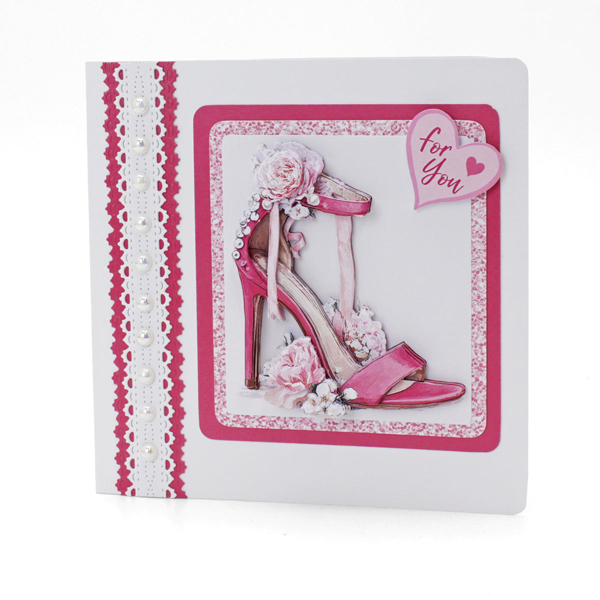 Die Cut Decoupage – Stilettos in Bloom (pack of 3)