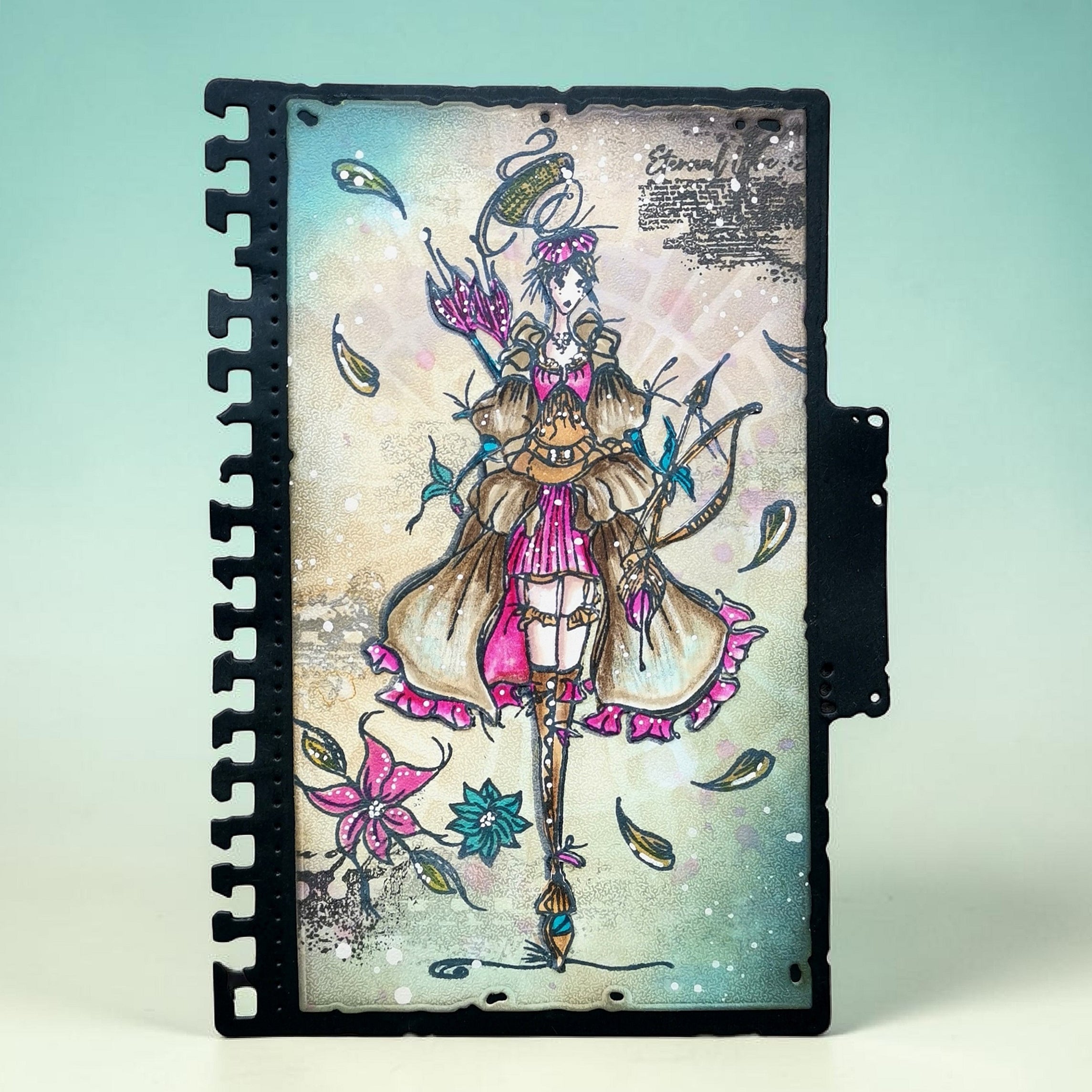AALL and Create - A6 - Stamp Set - Aether Huntress