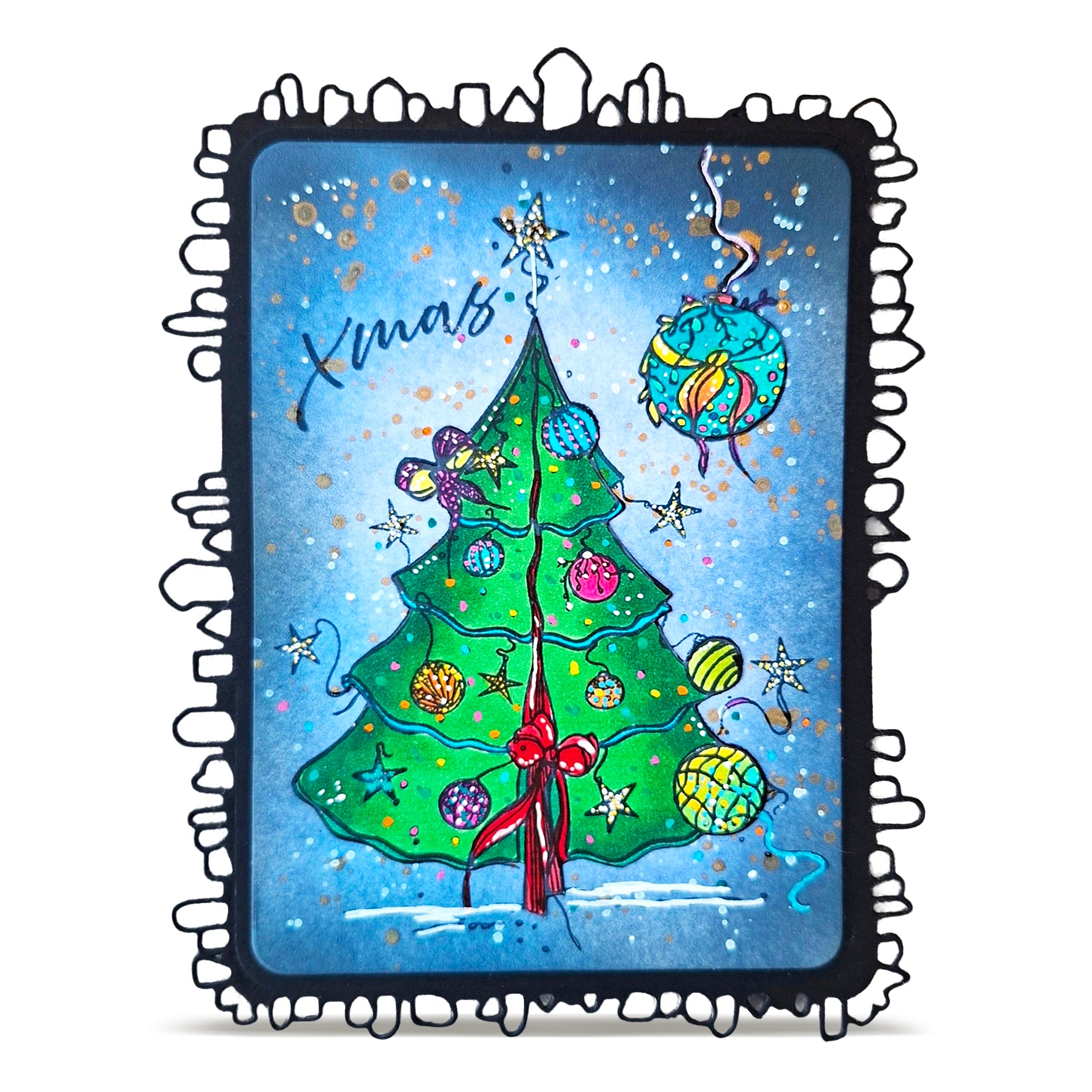 AALL and Create - A6 Stamp Set - Floating Fir